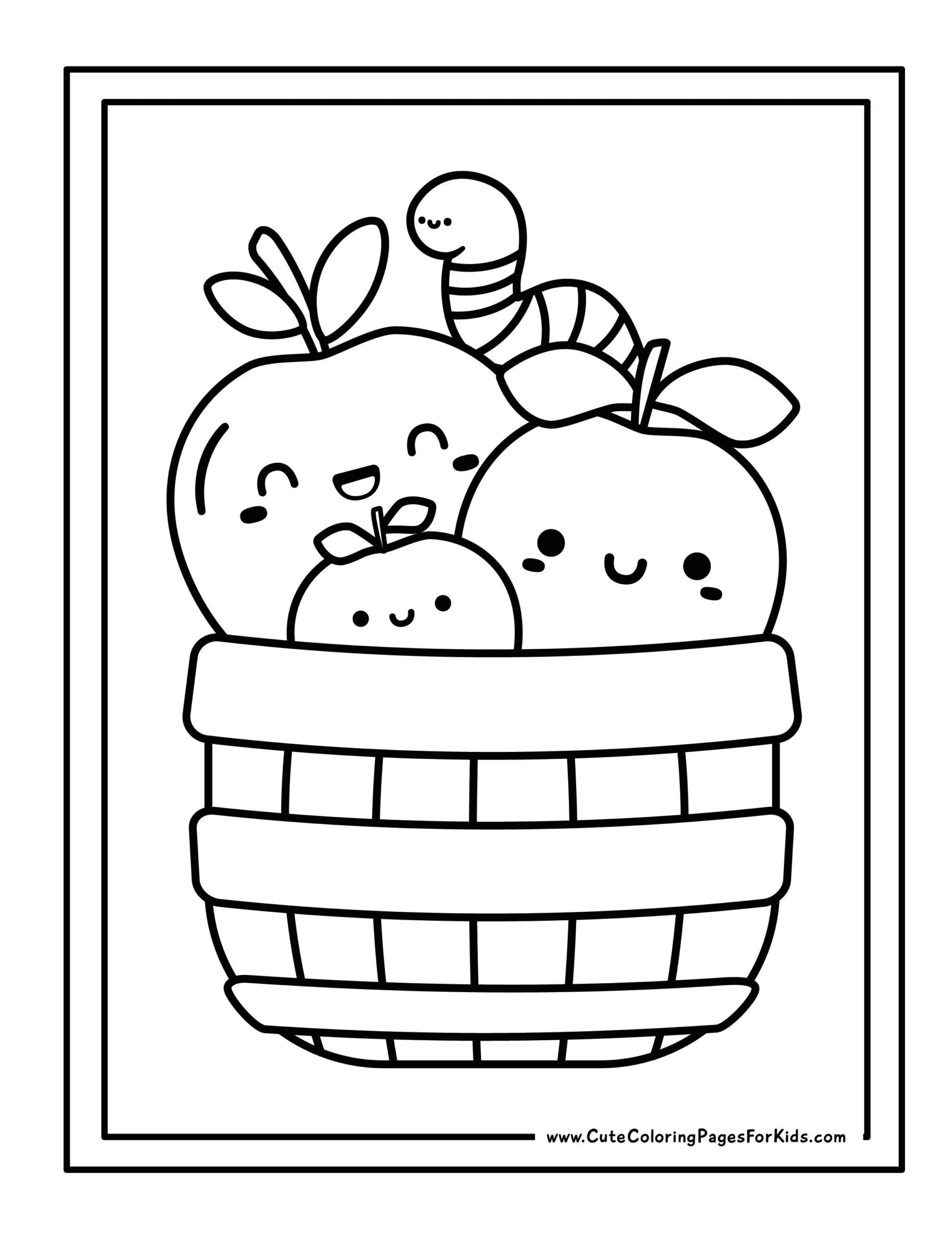 Free Printable Coloring Pages For Kids Cute Easy Designs Cute Coloring Pages For Kids