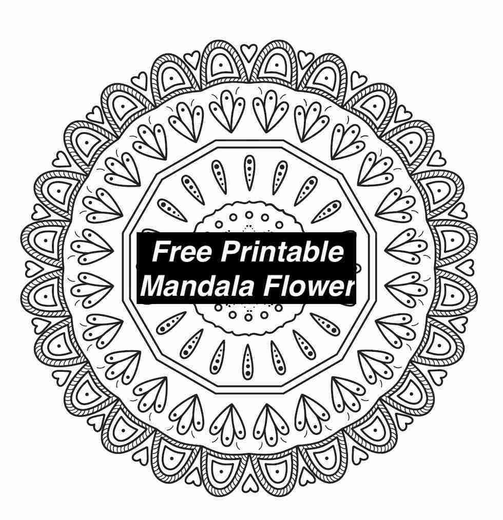 mandala coloring pages printable mandala coloring pages printable