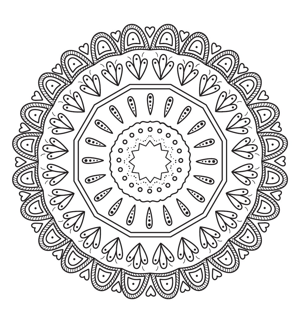 coloring pages printable mandala coloring pages printable mandala