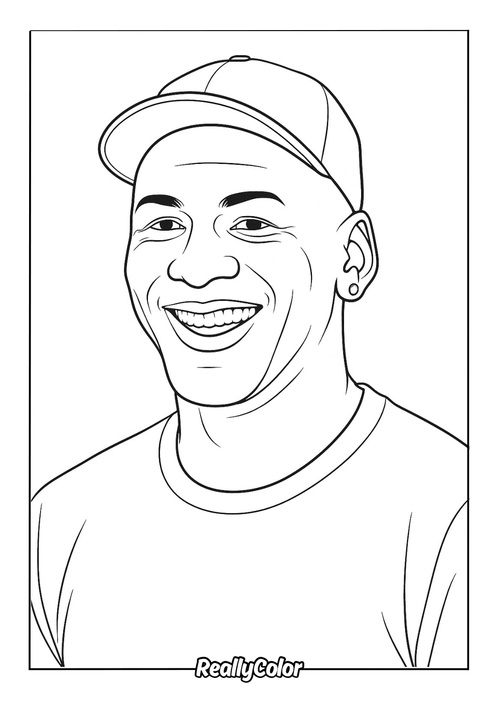 michael jordan coloring page