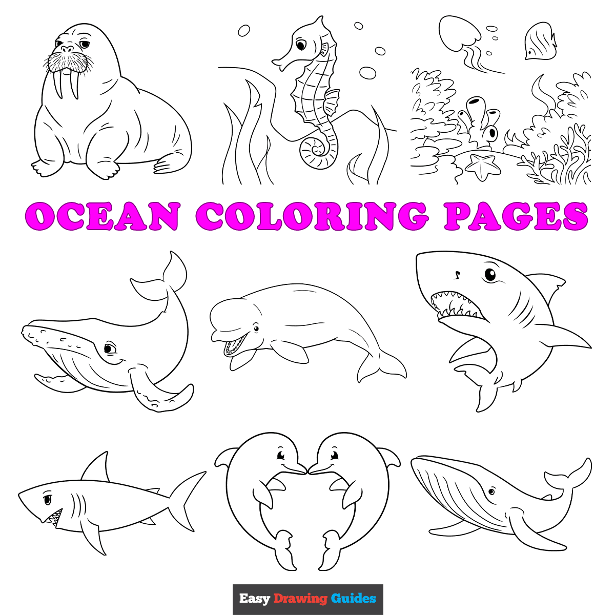 Free Printable Ocean Coloring Pages For Kids