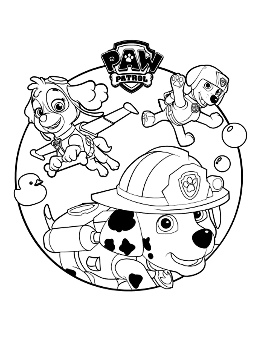Free Printable Pat Patrol Coloring Page Paw Patrol Coloring Pages