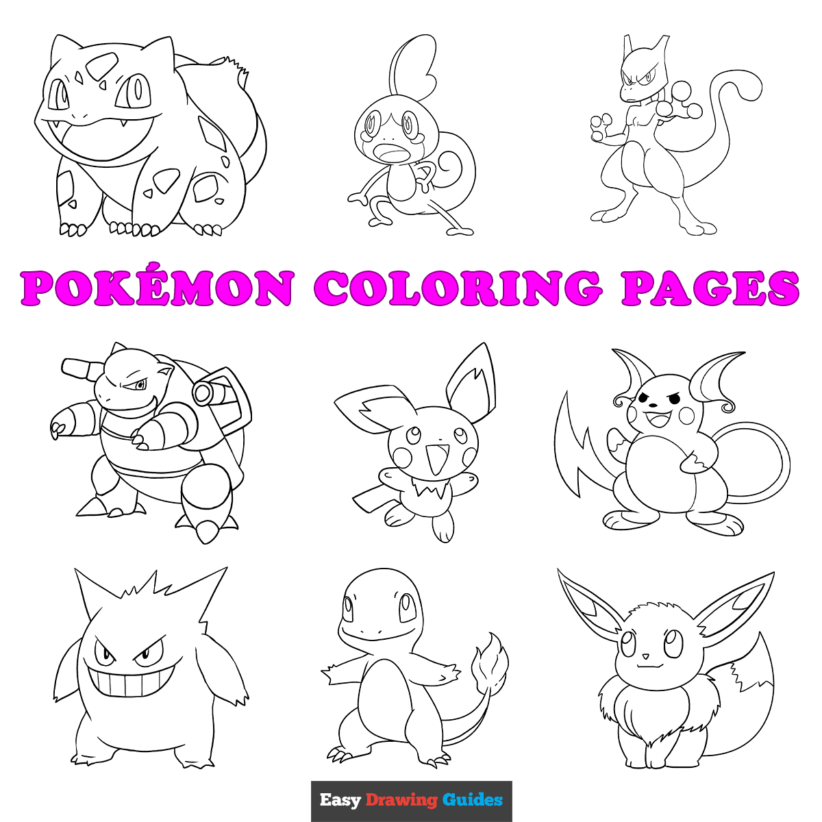 pokemon coloring pages free print pokemon coloring pages free print