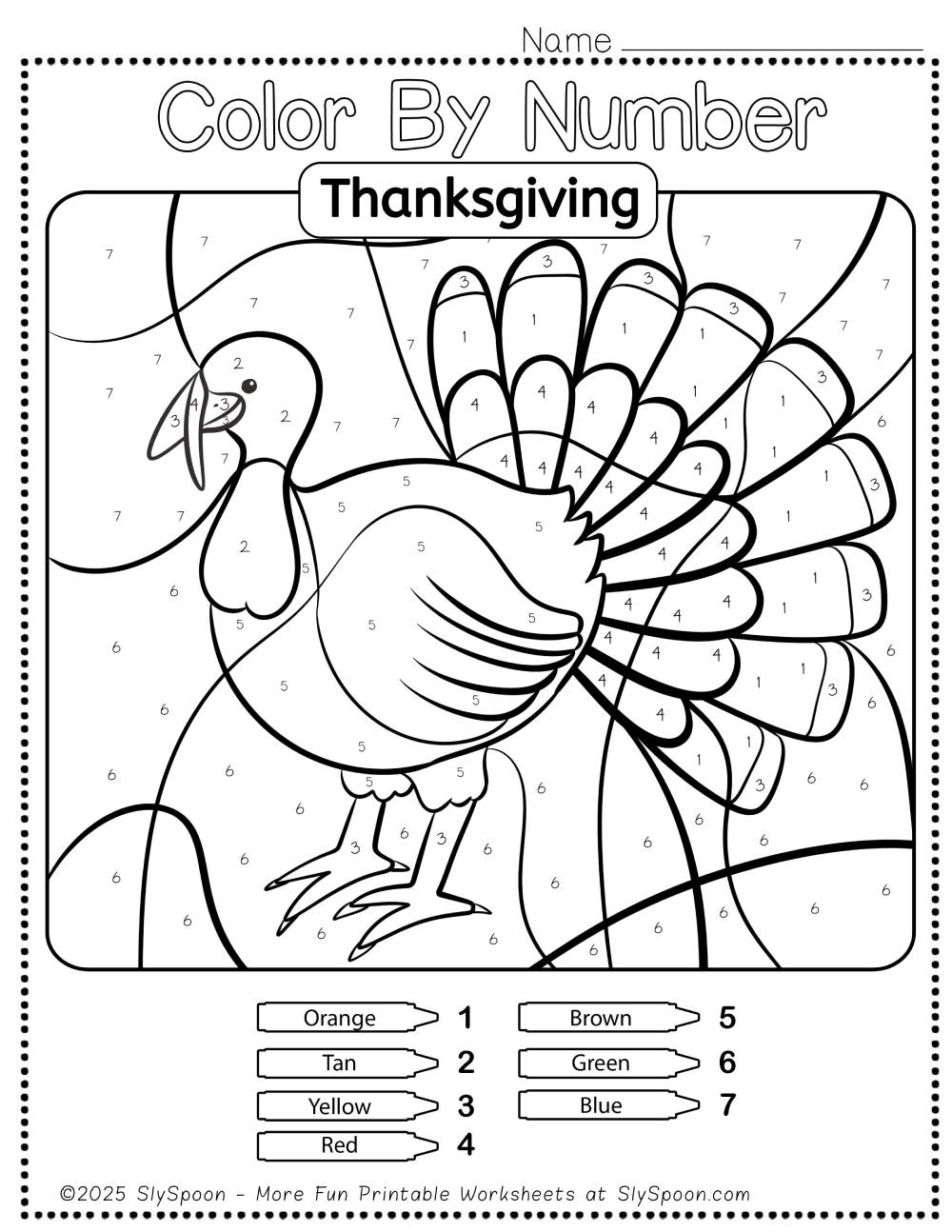 Free Printable Thanksgiving Color By Number Pages For Kids Sly Spoon Free Printable Thanksgiving Color By Number Pages For Kids Sly Spoon