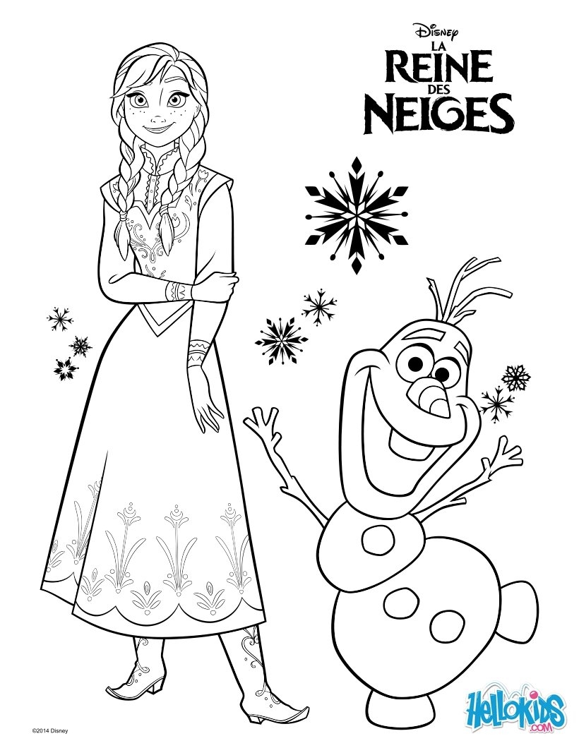 anna frozen coloring pages