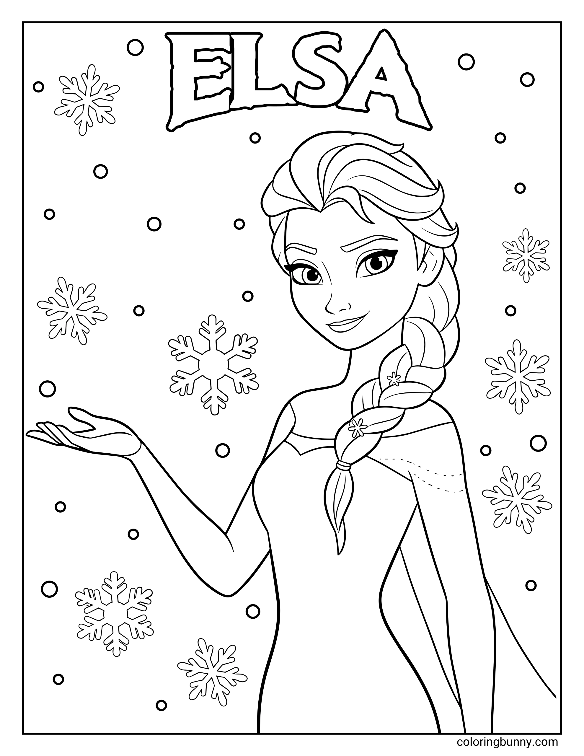 Frozen Coloring Pages 34 Free Printable PDFs 