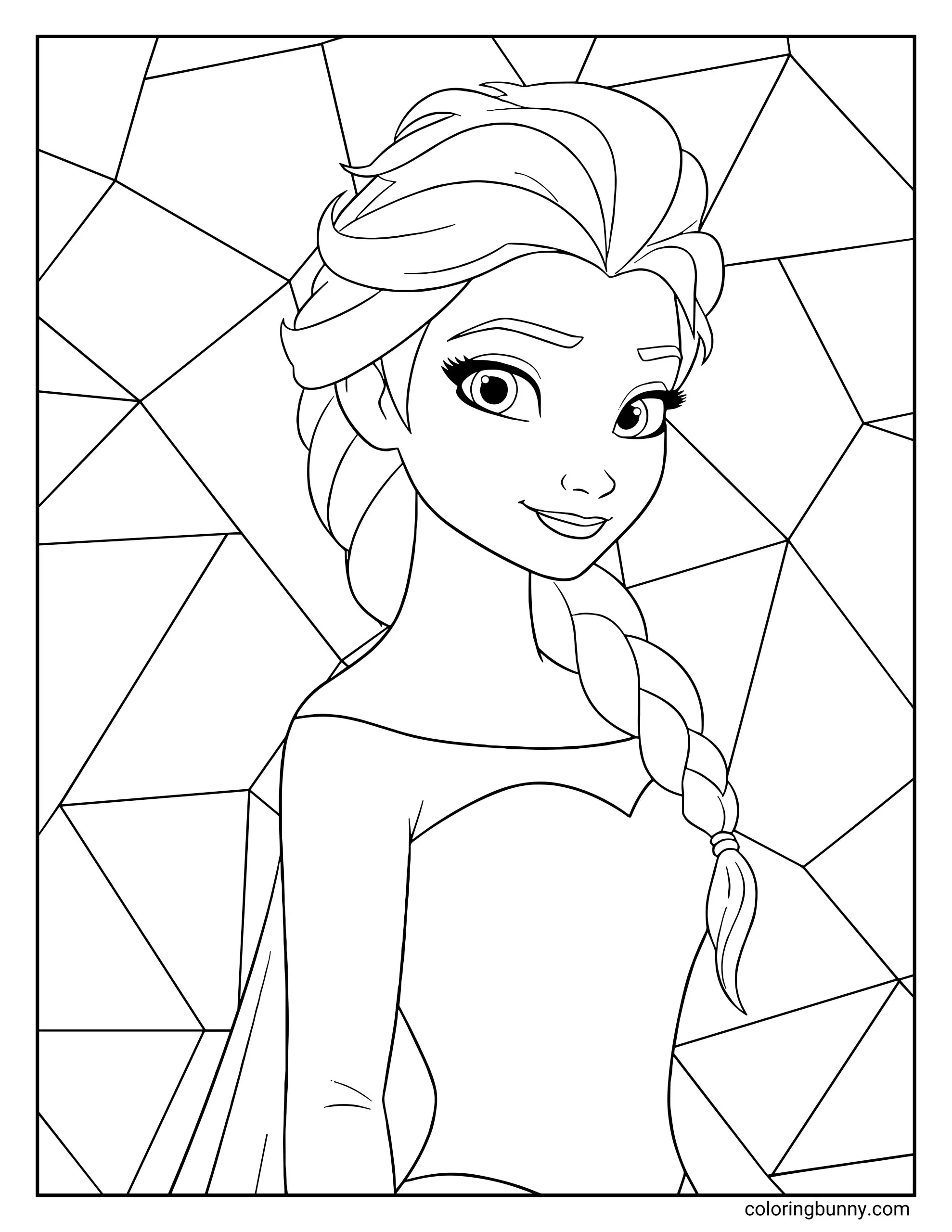 disney princess frozen coloring pages