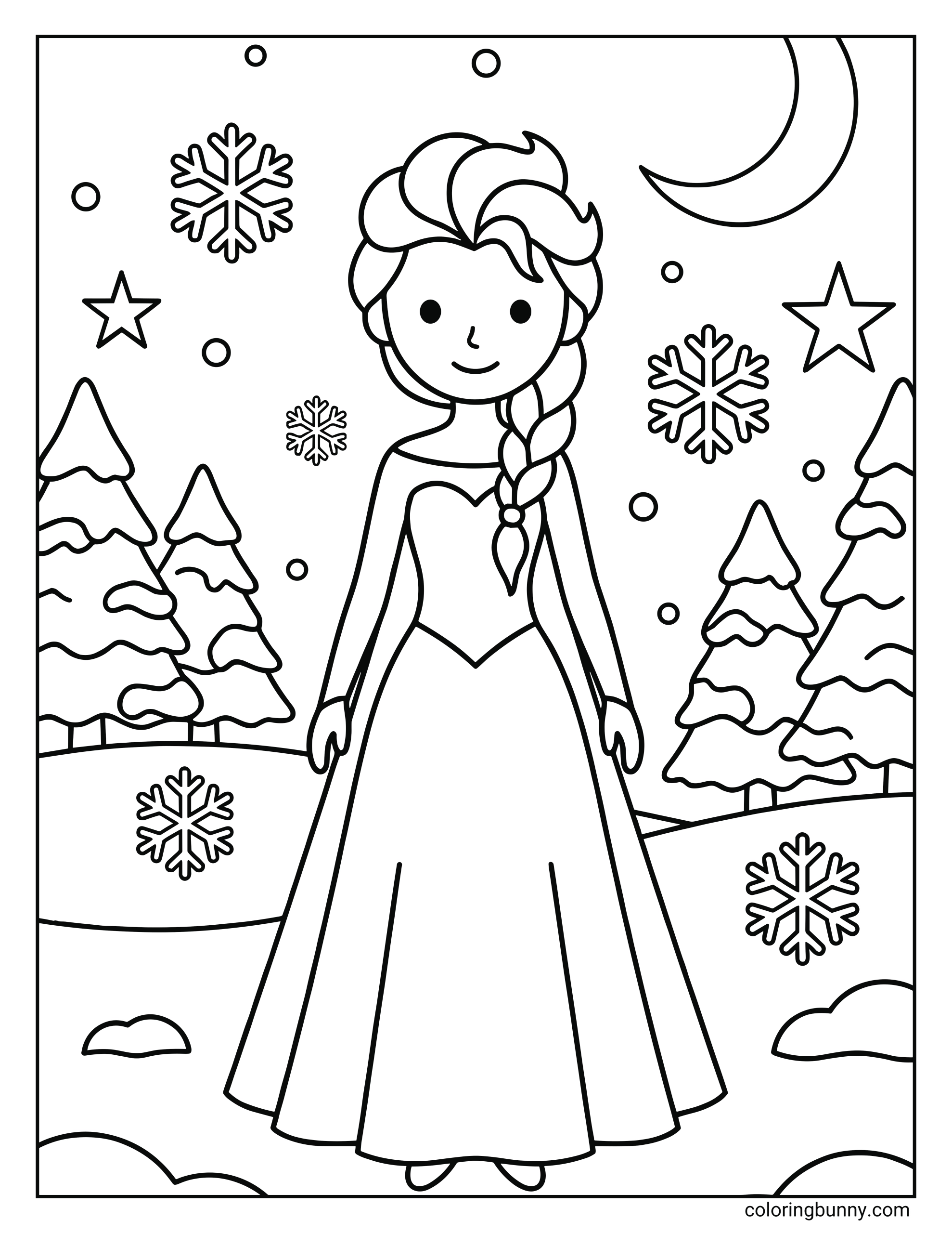 Frozen Coloring Pages 34 Free Printable PDFs 