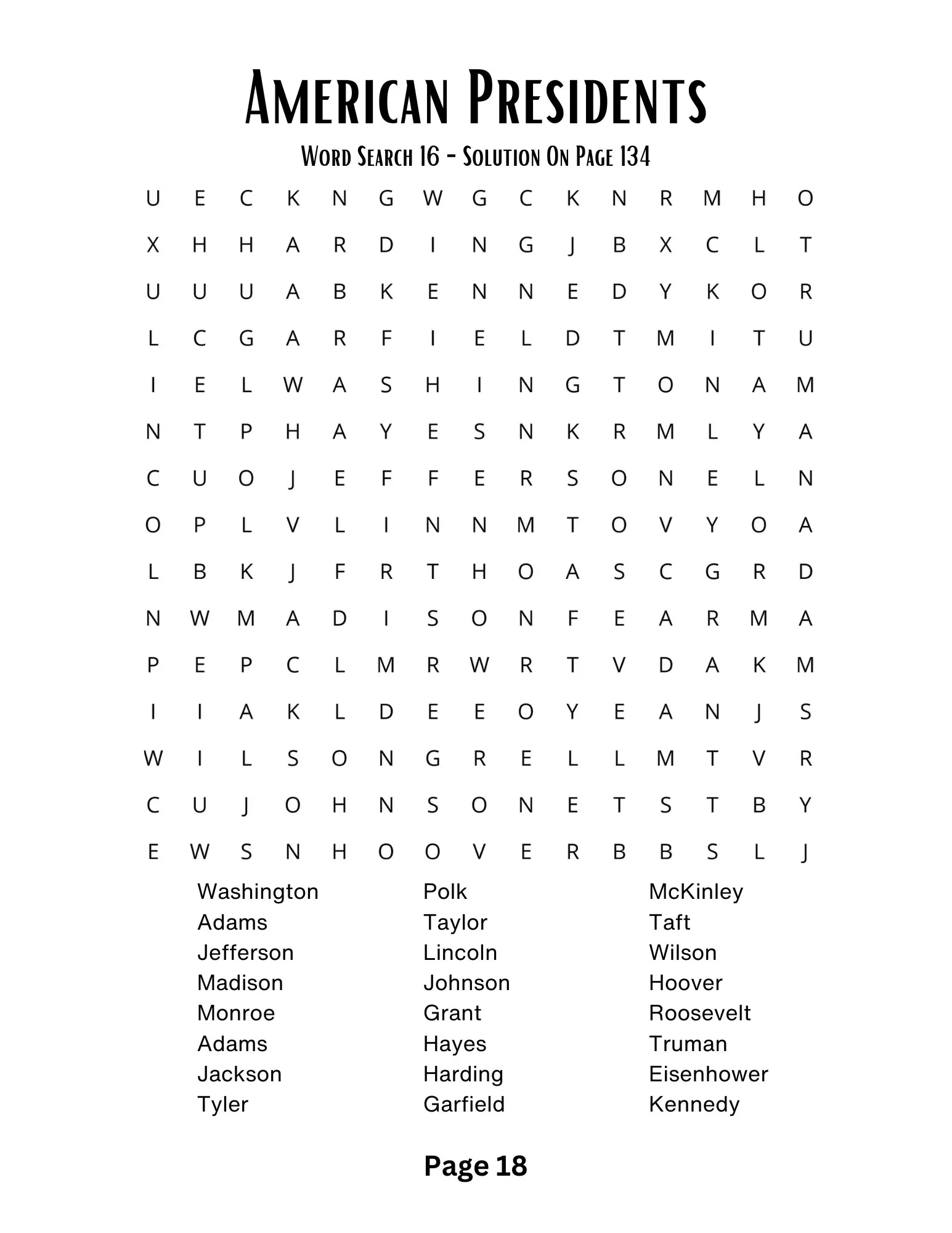 Fun Relaxing Large Print Word Search Puzzles For Adults And Seniors Digital Download Etsy