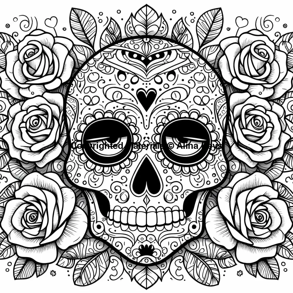 Funky Sugar Skull Mindfulness Coloring Book For Men And Women Alina Keys Coloring Books Funky Sugar Skull Mindfulness Coloring Book For Men And Women Alina Keys Coloring Books