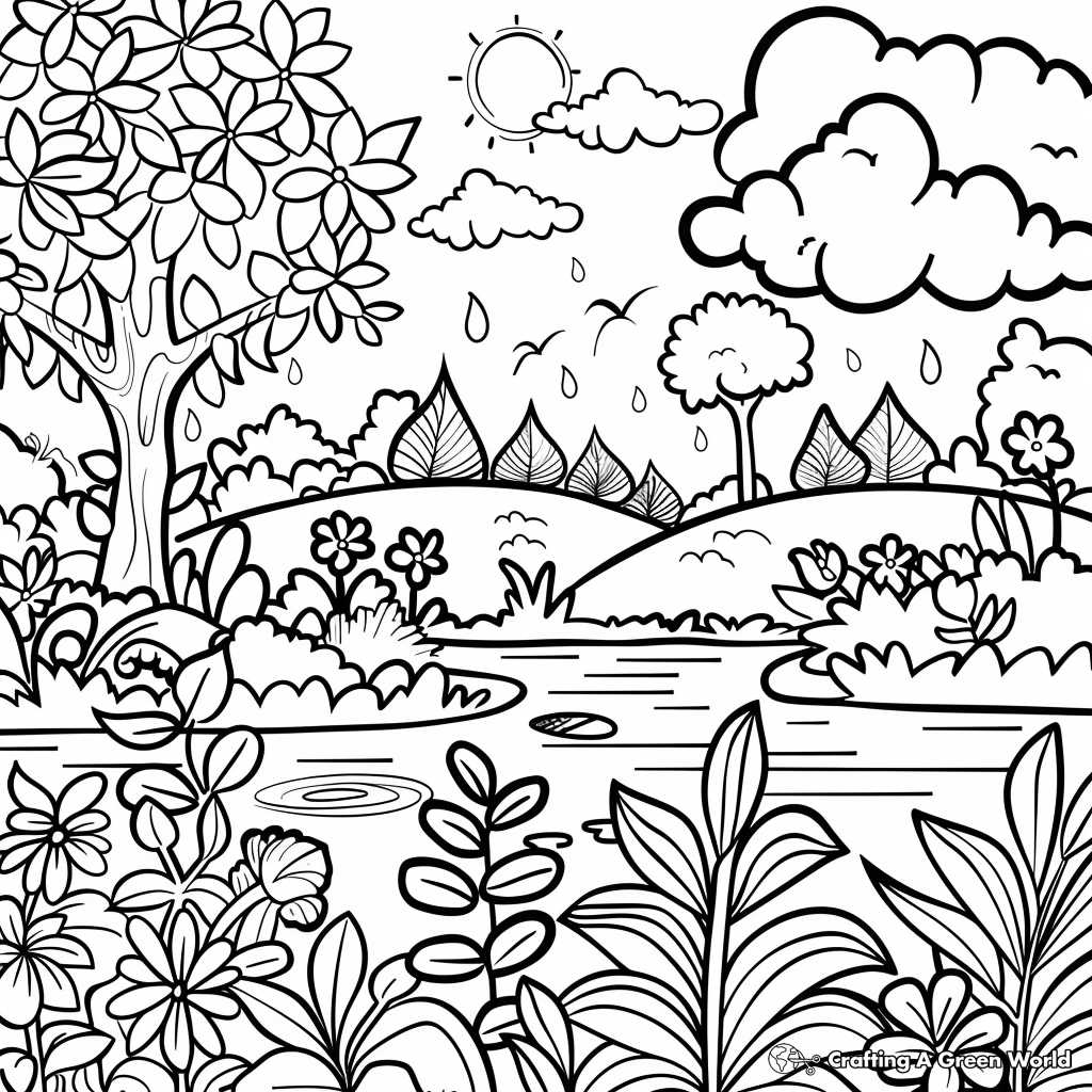 Garden Of Eden Coloring Pages Free Printable