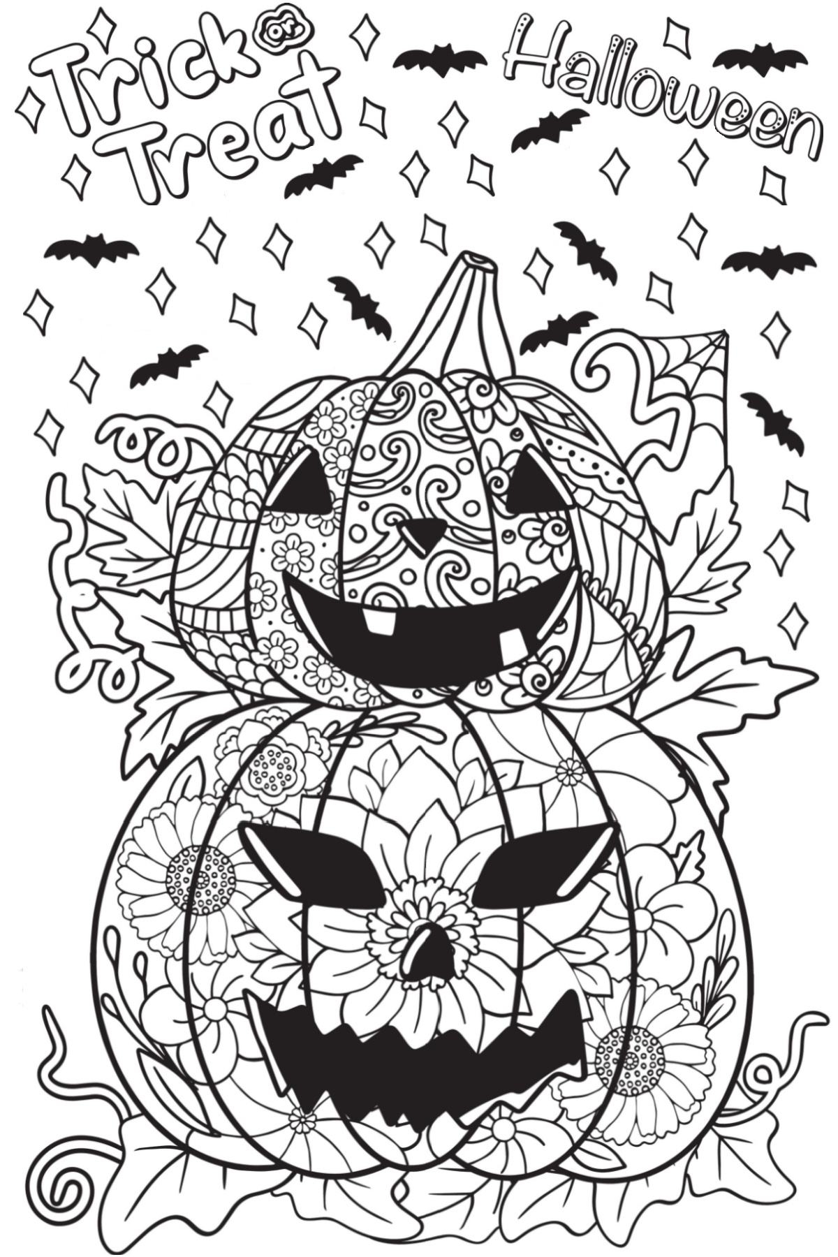 printable halloween coloring sheets printable halloween coloring sheets