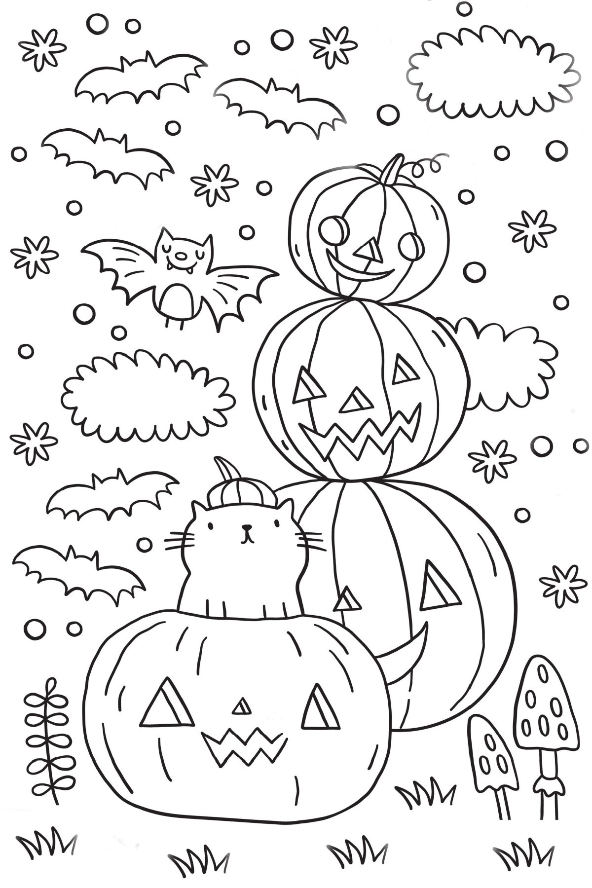 Get 13 Jack O Lantern Coloring Pages Free Halloween Printables Get 13 Jack O Lantern Coloring Pages Free Halloween Printables