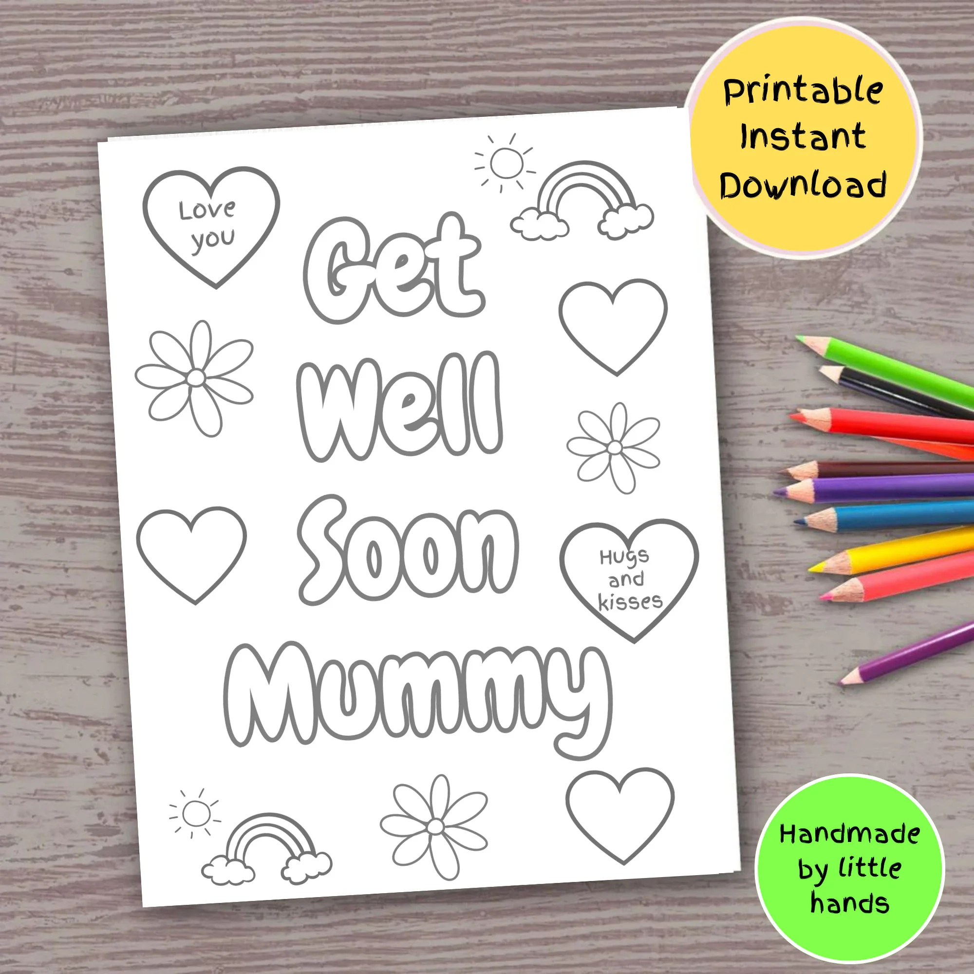 get well coloring pages get well coloring pages