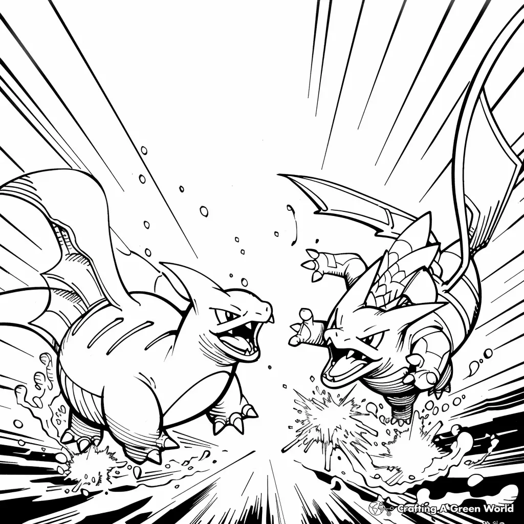 gigantamax pokemon coloring page