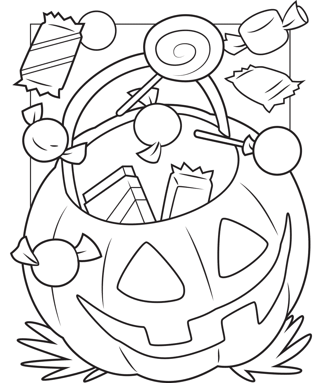 halloween coloring sheets free