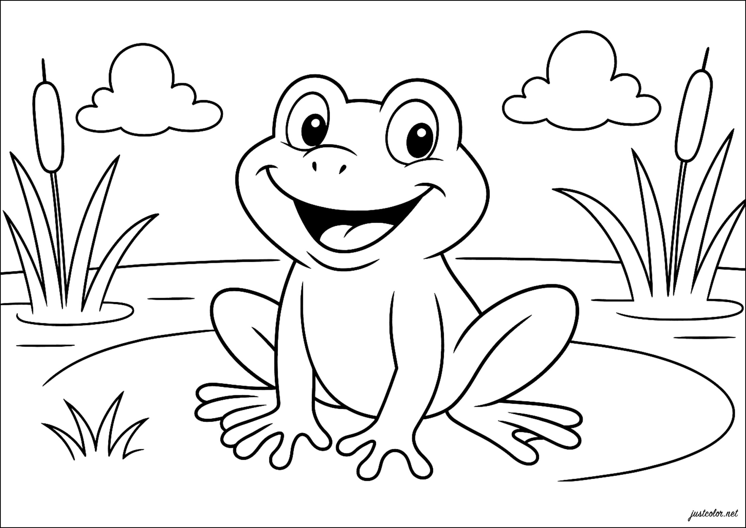 pictures to color of frogs pictures to color of frogs