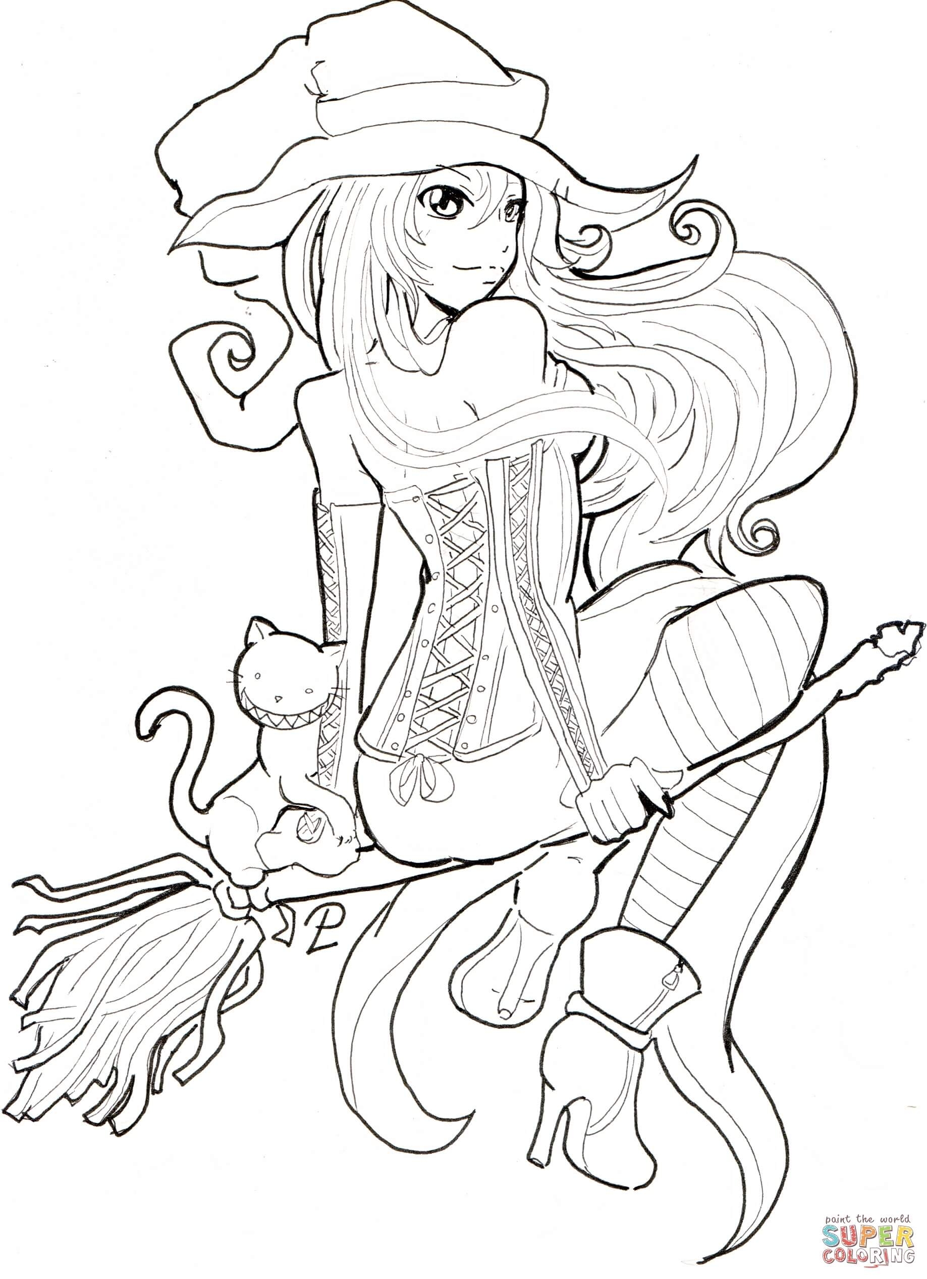 Happy Halloween Coloring Page Free Printable