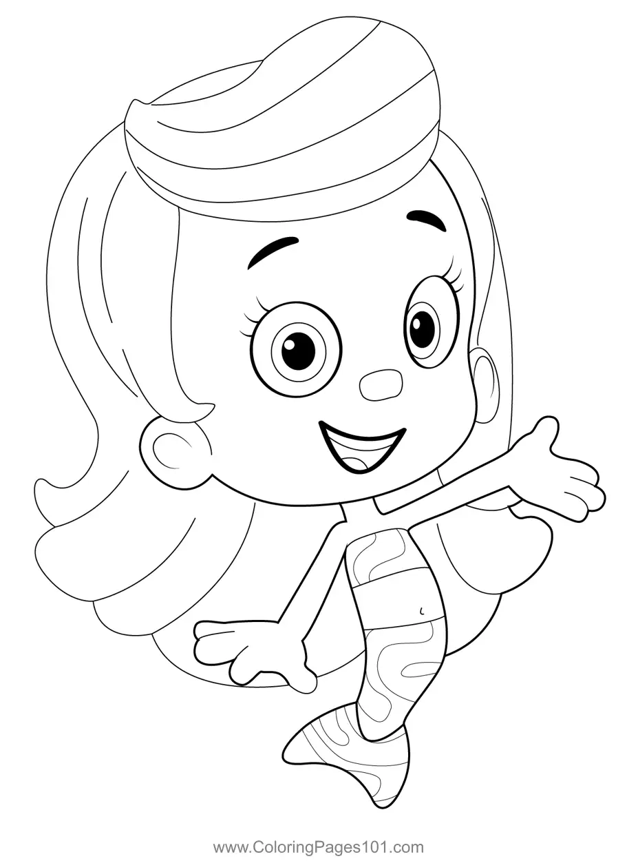 bubble guppies coloring pages bubble guppies coloring pages