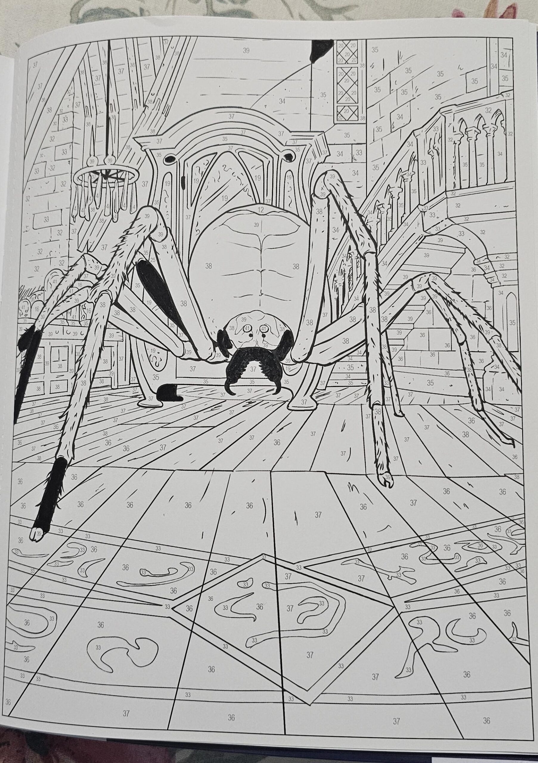 Harry Potter Color By Number Book R harrypotter