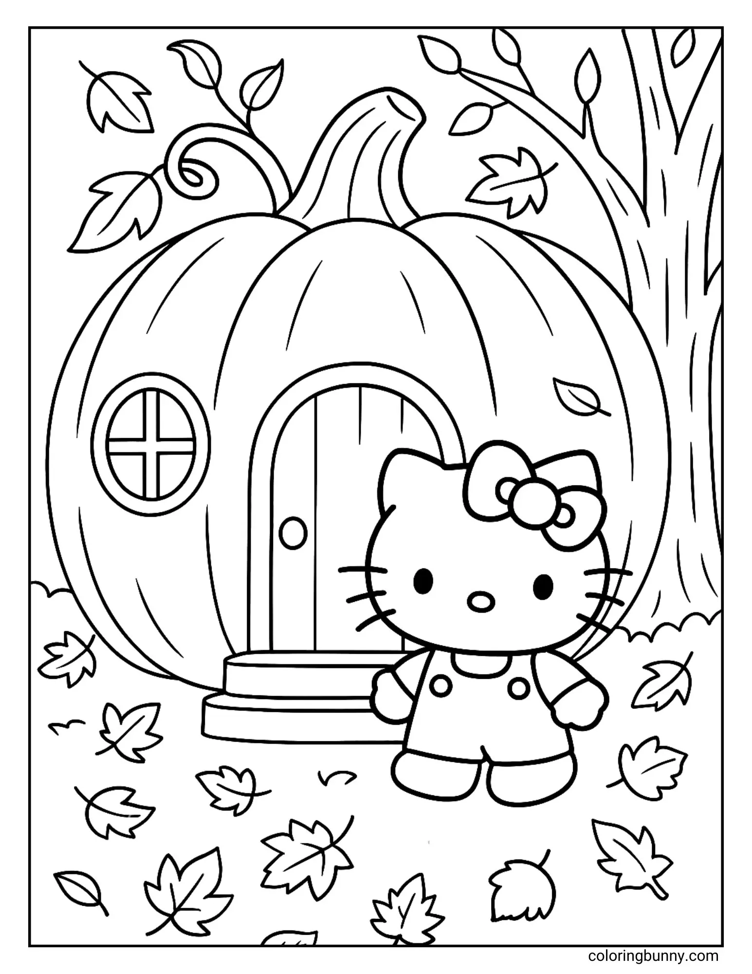Hello Kitty Fall Coloring Pages 27 Free Printable PDFs Hello Kitty Fall Coloring Pages 27 Free Printable PDFs