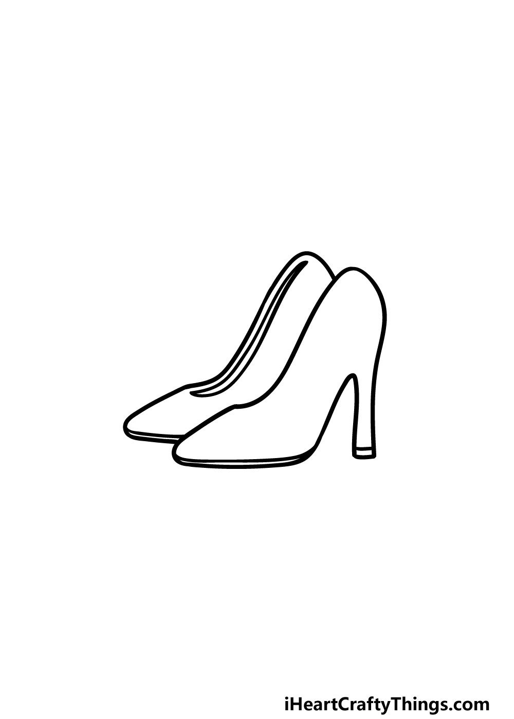 High Heels Drawing How To Draw High Heels Step By Step High Heels Drawing How To Draw High Heels Step By Step