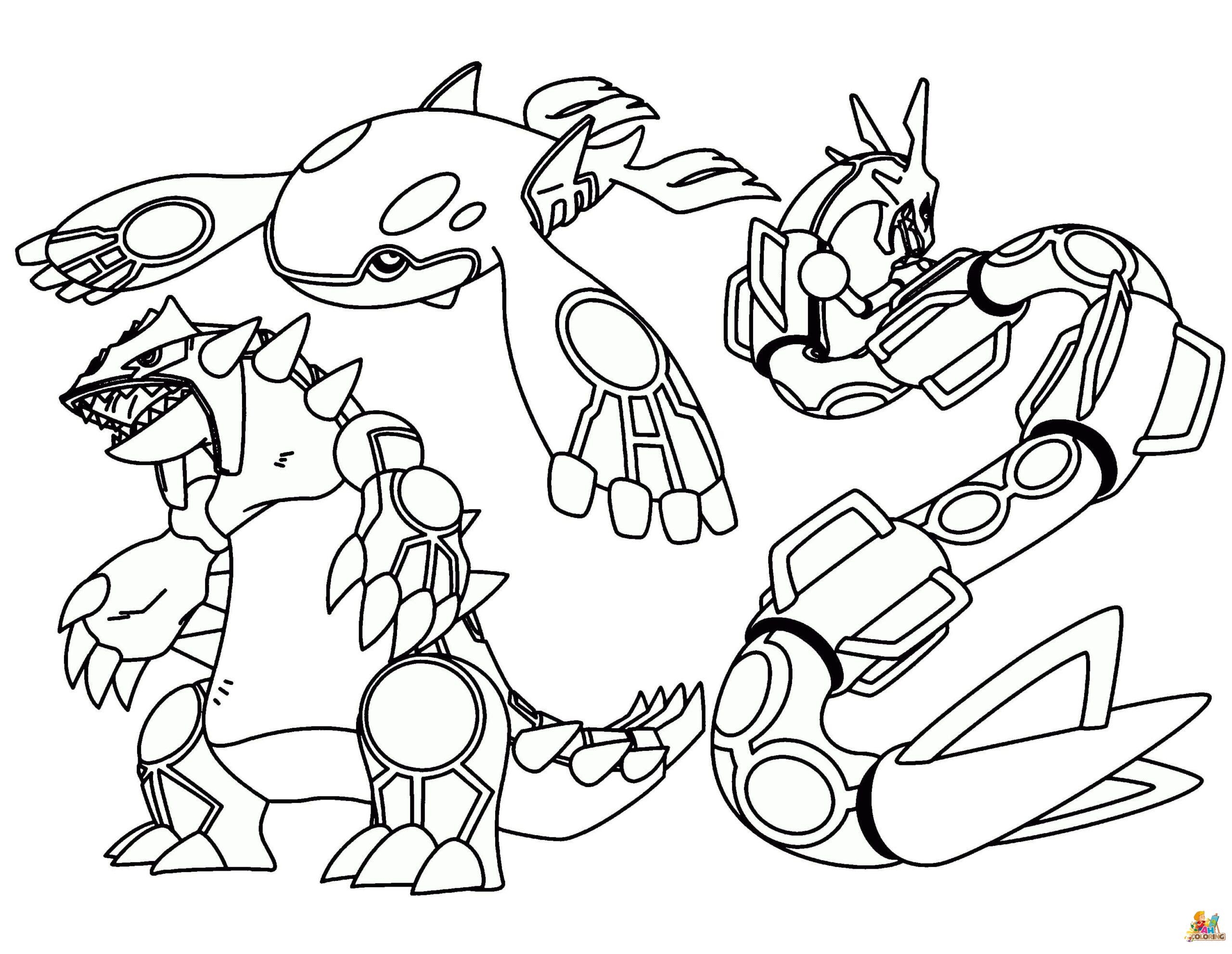 coloring page for pokemon