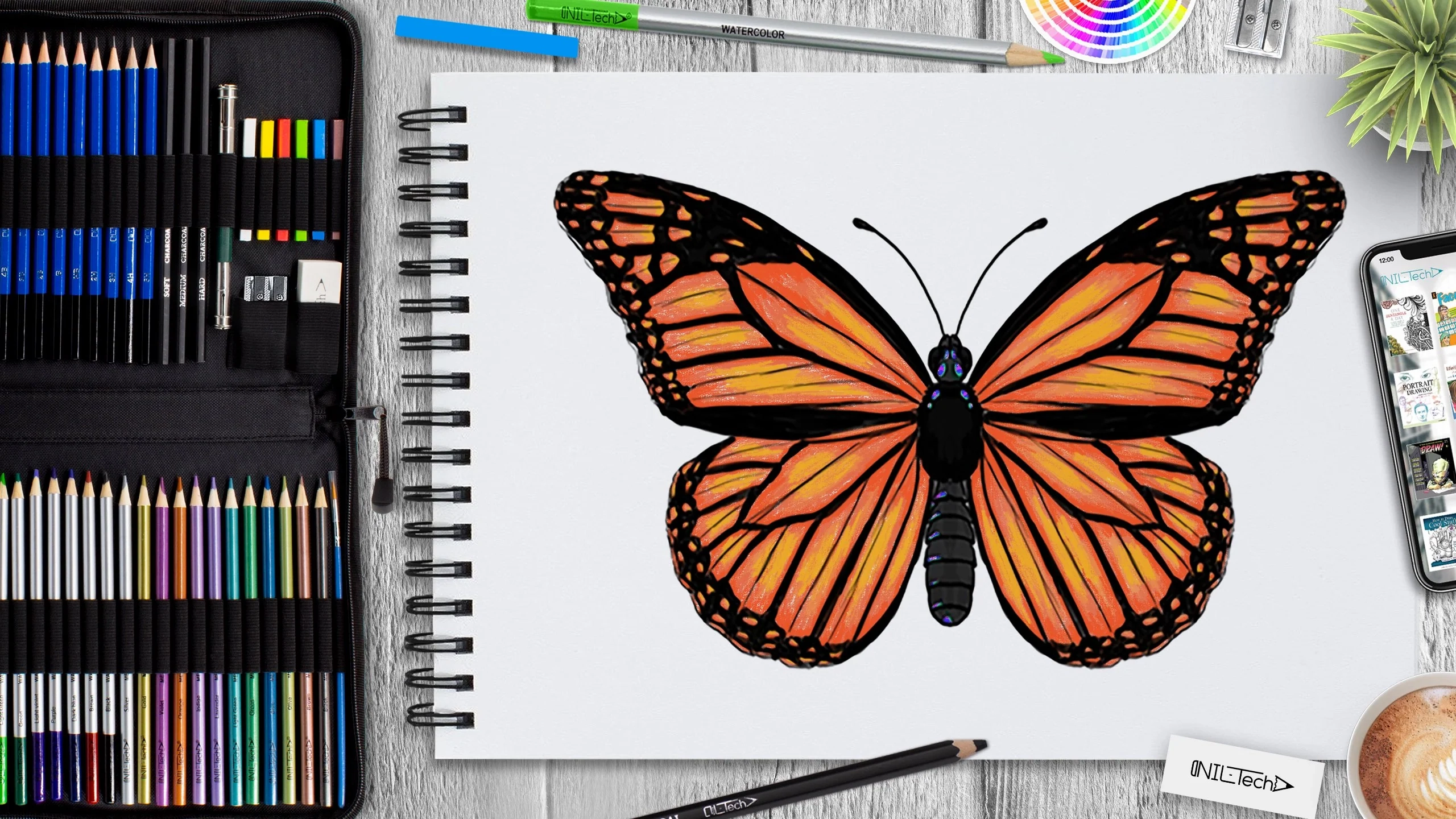 How To Draw A Butterfly Nil Tech Shop nil tech