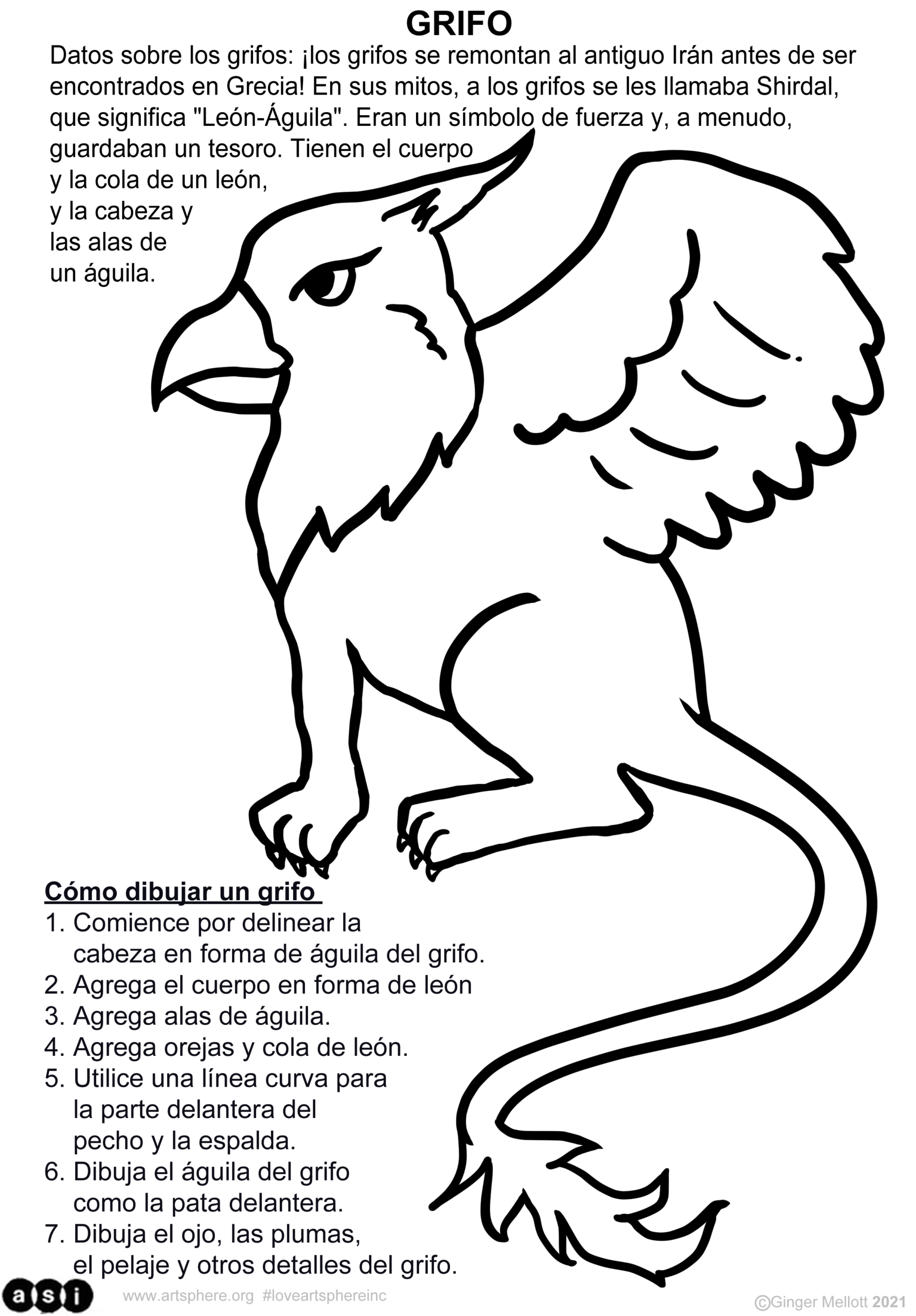 how to draw a griffin kids