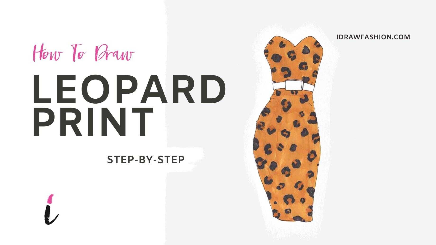How To Draw A Leopard Print I Draw Fashion