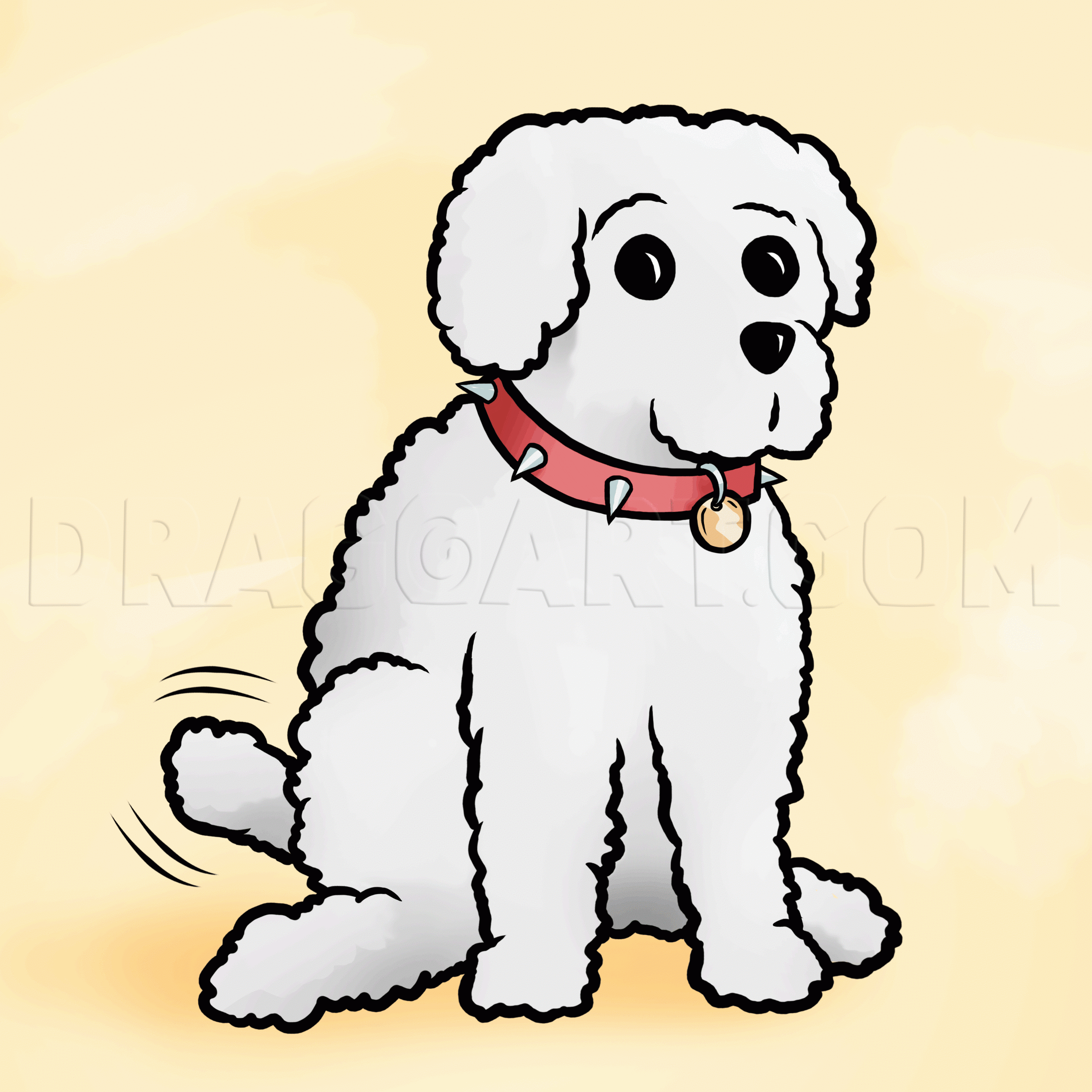 drawing of a poodle dog drawing of a poodle dog