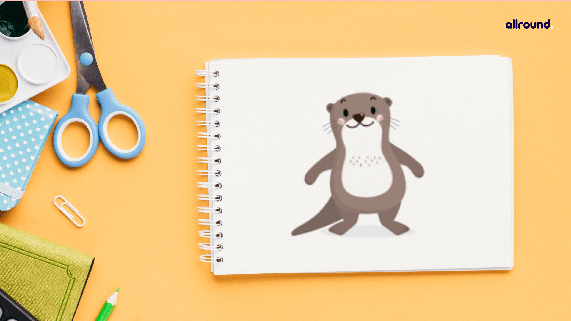 how to draw a sea otter how to draw a sea otter