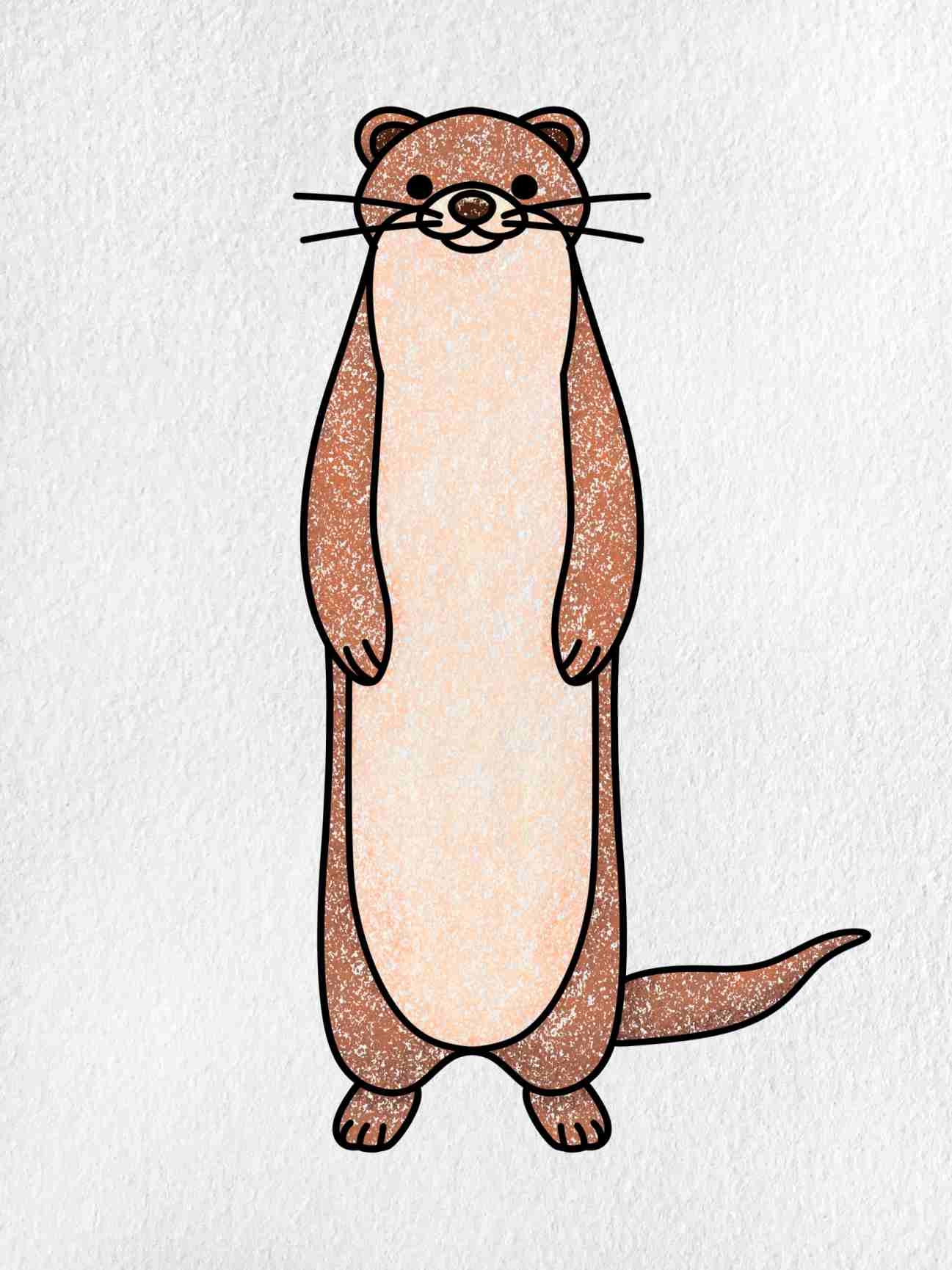 How To Draw An Otter HelloArtsy How To Draw An Otter HelloArtsy