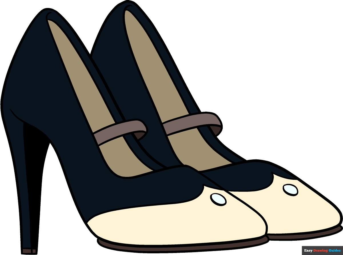 How To Draw High Heels Really Easy Drawing Tutorial How To Draw High Heels Really Easy Drawing Tutorial