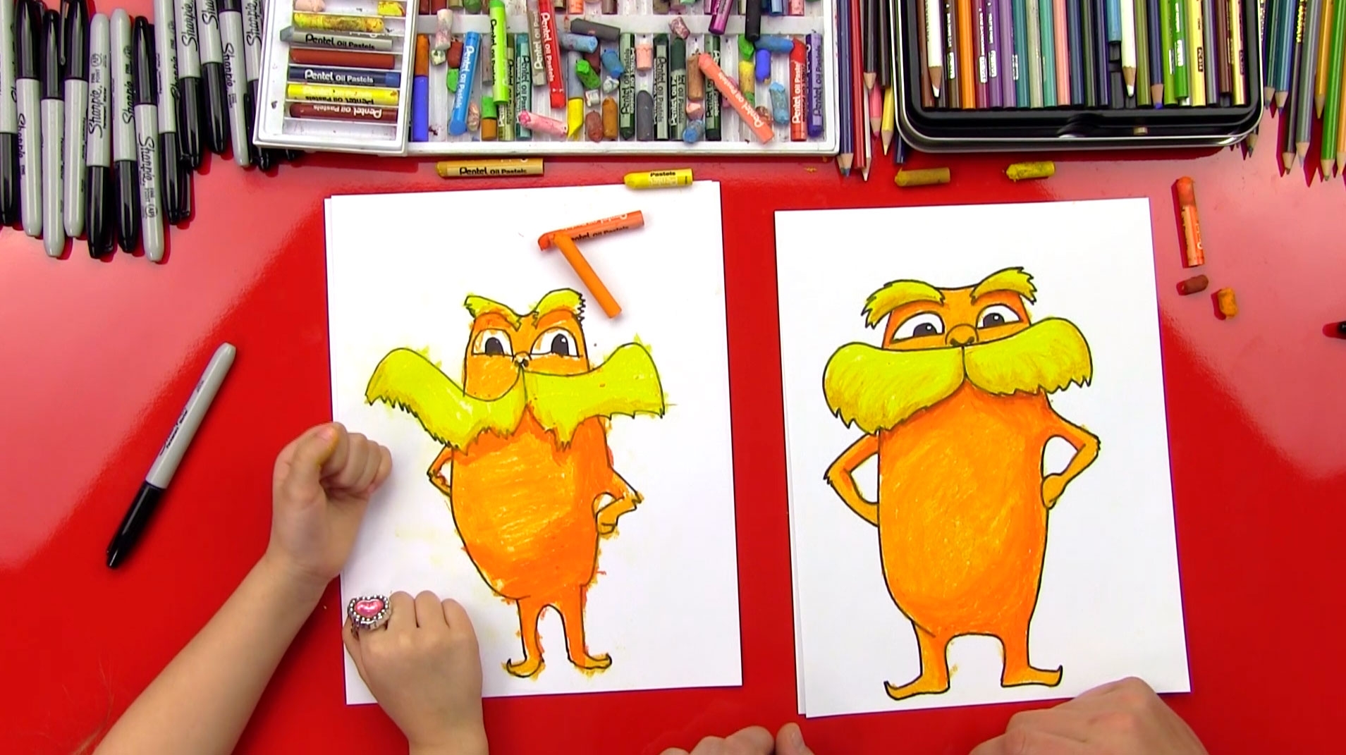 How To Draw The Lorax Giveaway Art For Kids Hub Free Drawing Lessons For Kids 