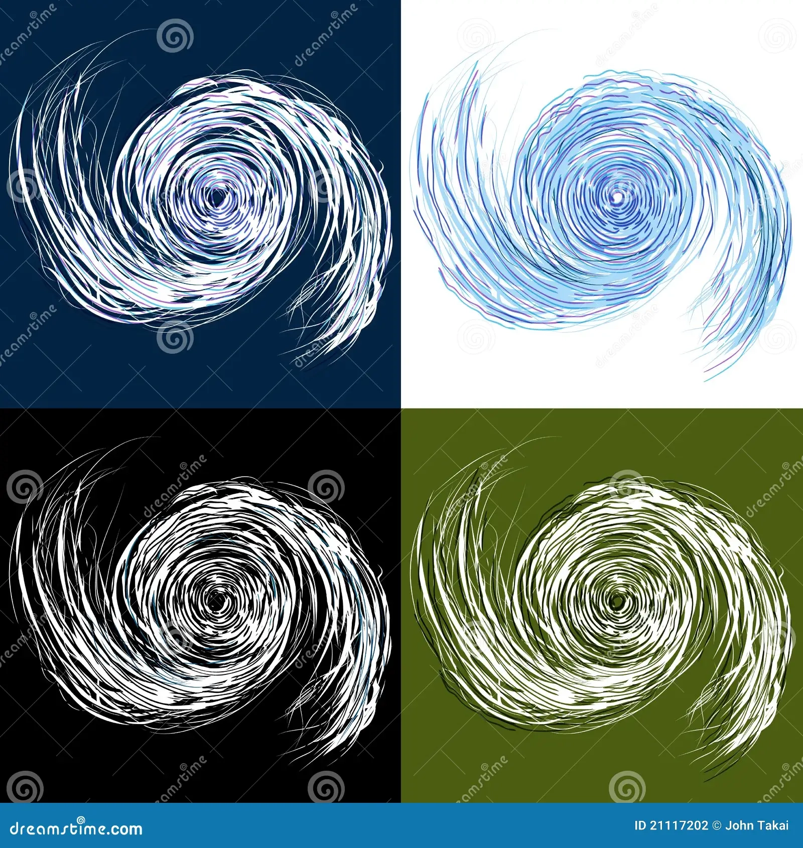 how to draw a hurricane
