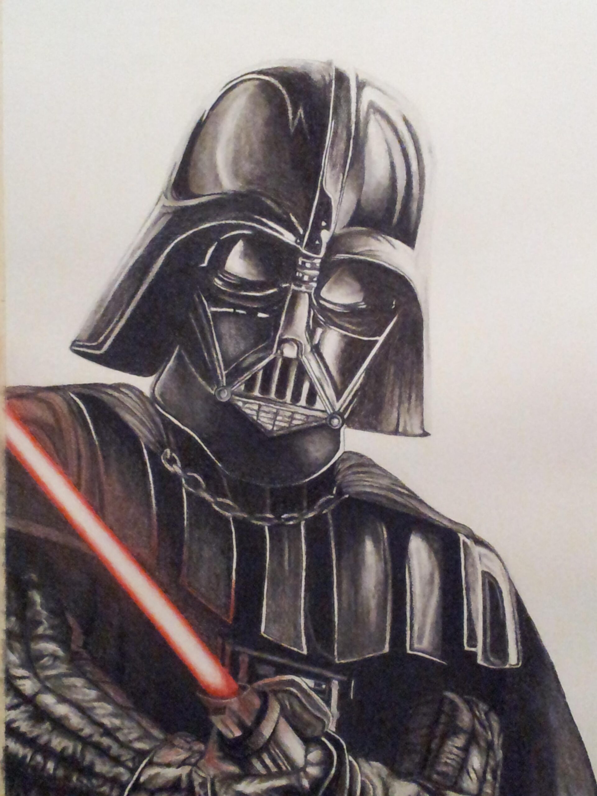 I Asked My Wife To Draw Me Darth Vader And Here He Is R StarWars