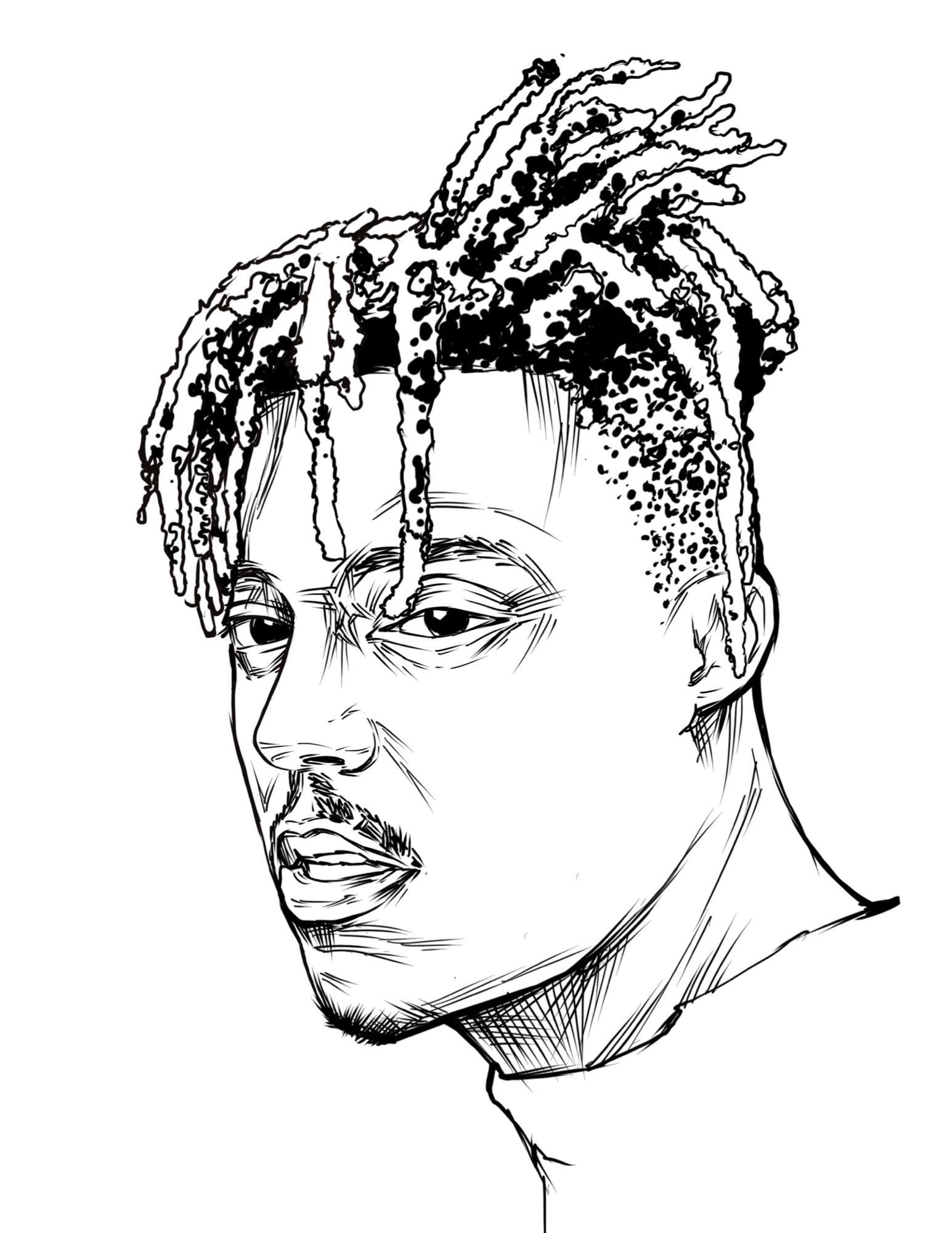 juice wrld coloring pages juice wrld coloring pages