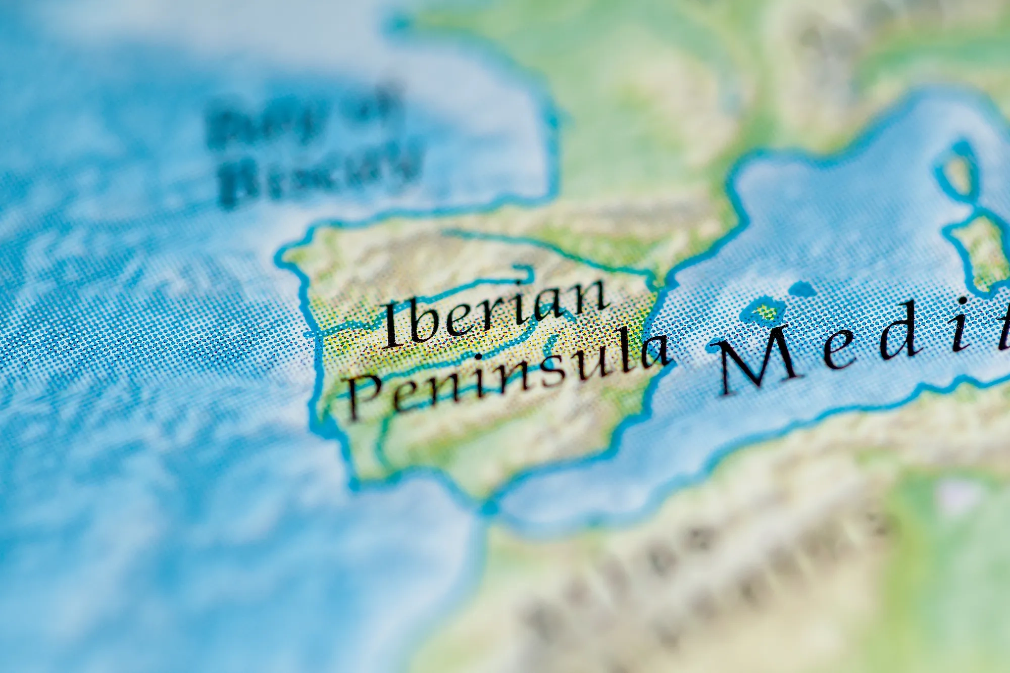 Iberian Peninsula Map Iberian Peninsula Map