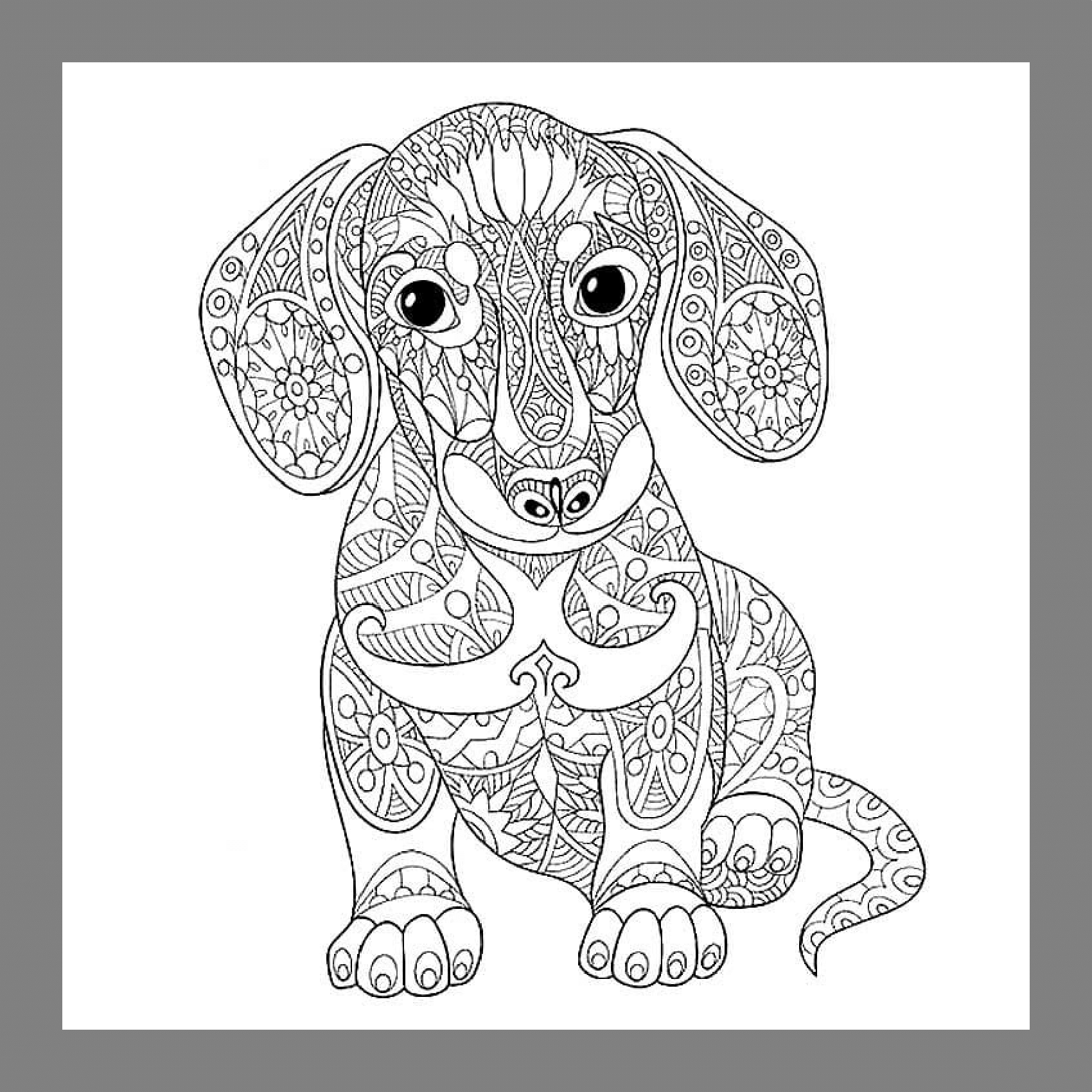 Intricate Animal Coloring Pages For Adults Relax Unwind Made By Teachers