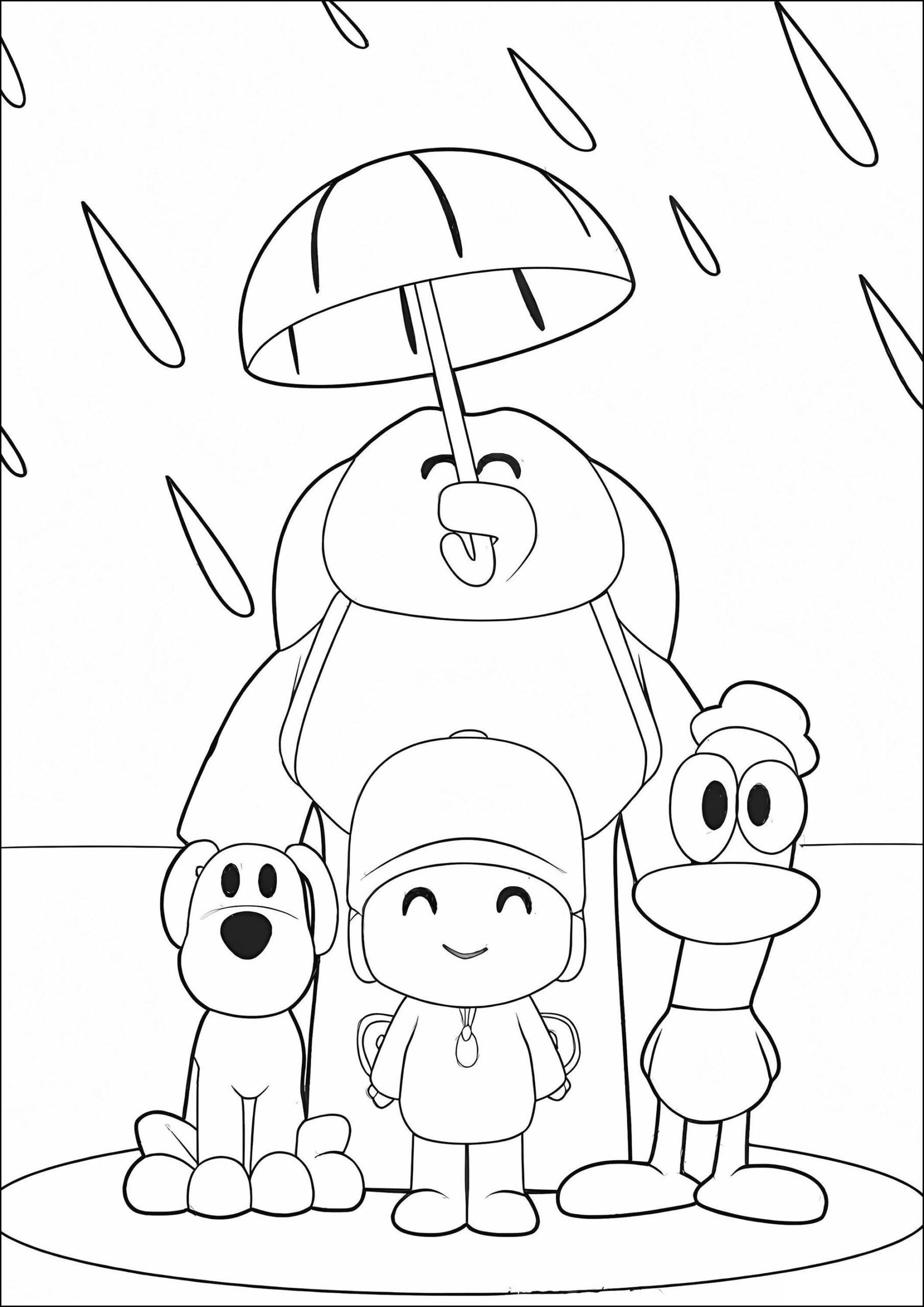 coloring pocoyo book coloring pocoyo pages coloring pocoyo book coloring pocoyo pages