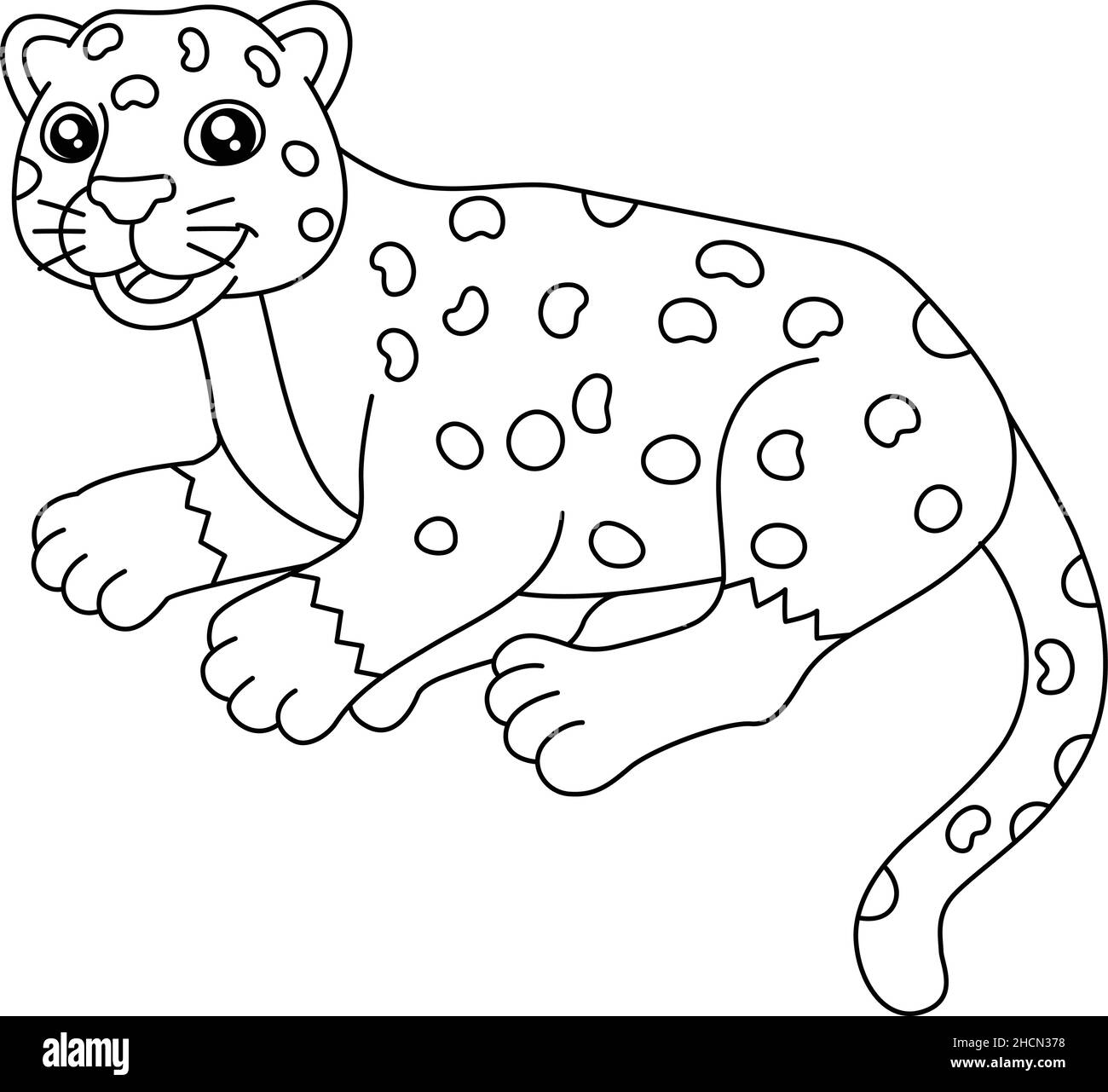 Jaguar Coloring Page Isolated For Kids Stock Vector Image Art Alamy Jaguar Coloring Page Isolated For Kids Stock Vector Image Art Alamy