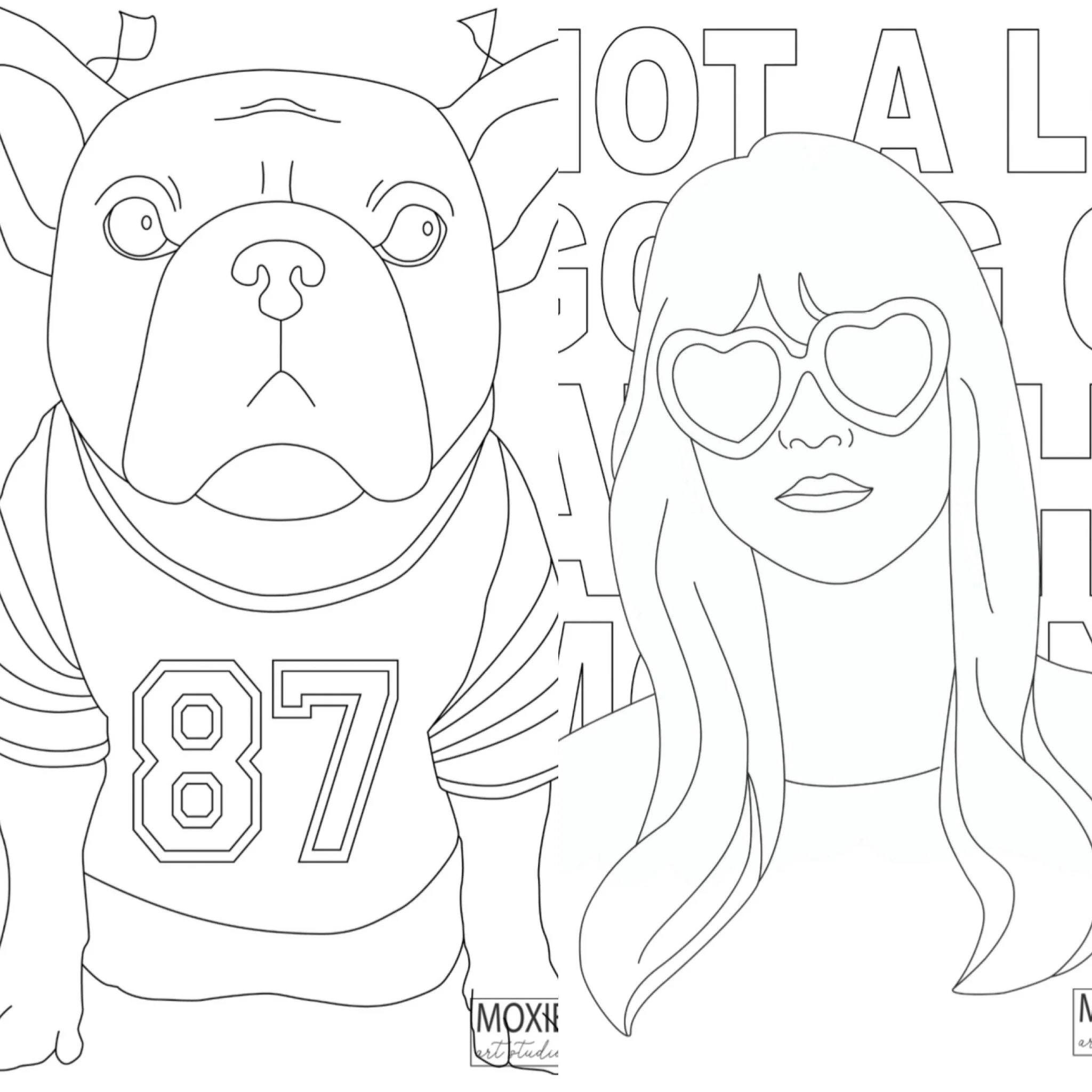 Kansas City Chiefs Coloring Pages Moxie Art Studio Kansas City Chiefs Coloring Pages Moxie Art Studio