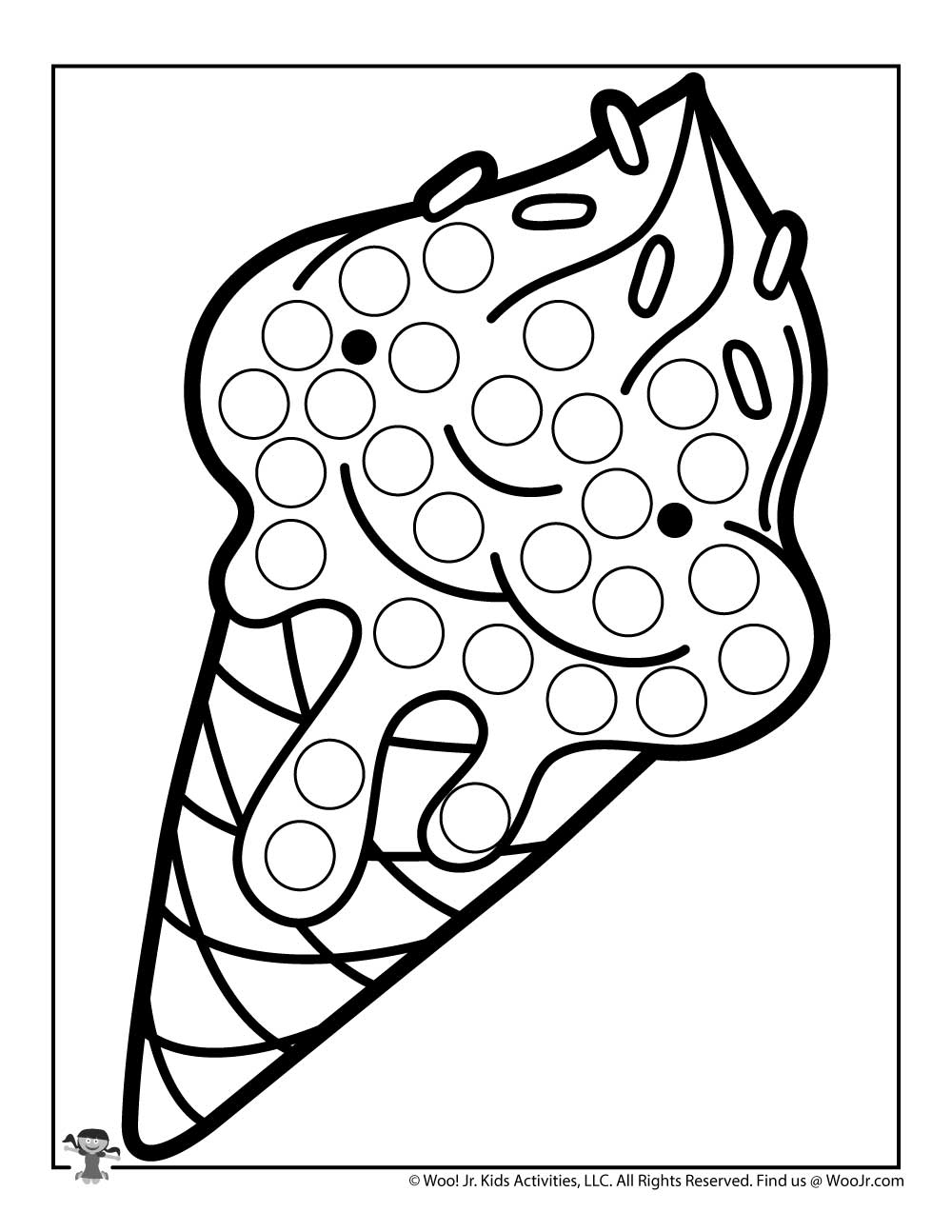 Kawaii Dot Coloring Pages Woo Jr Kids Activities Children s Publishing Kawaii Dot Coloring Pages Woo Jr Kids Activities Children s Publishing