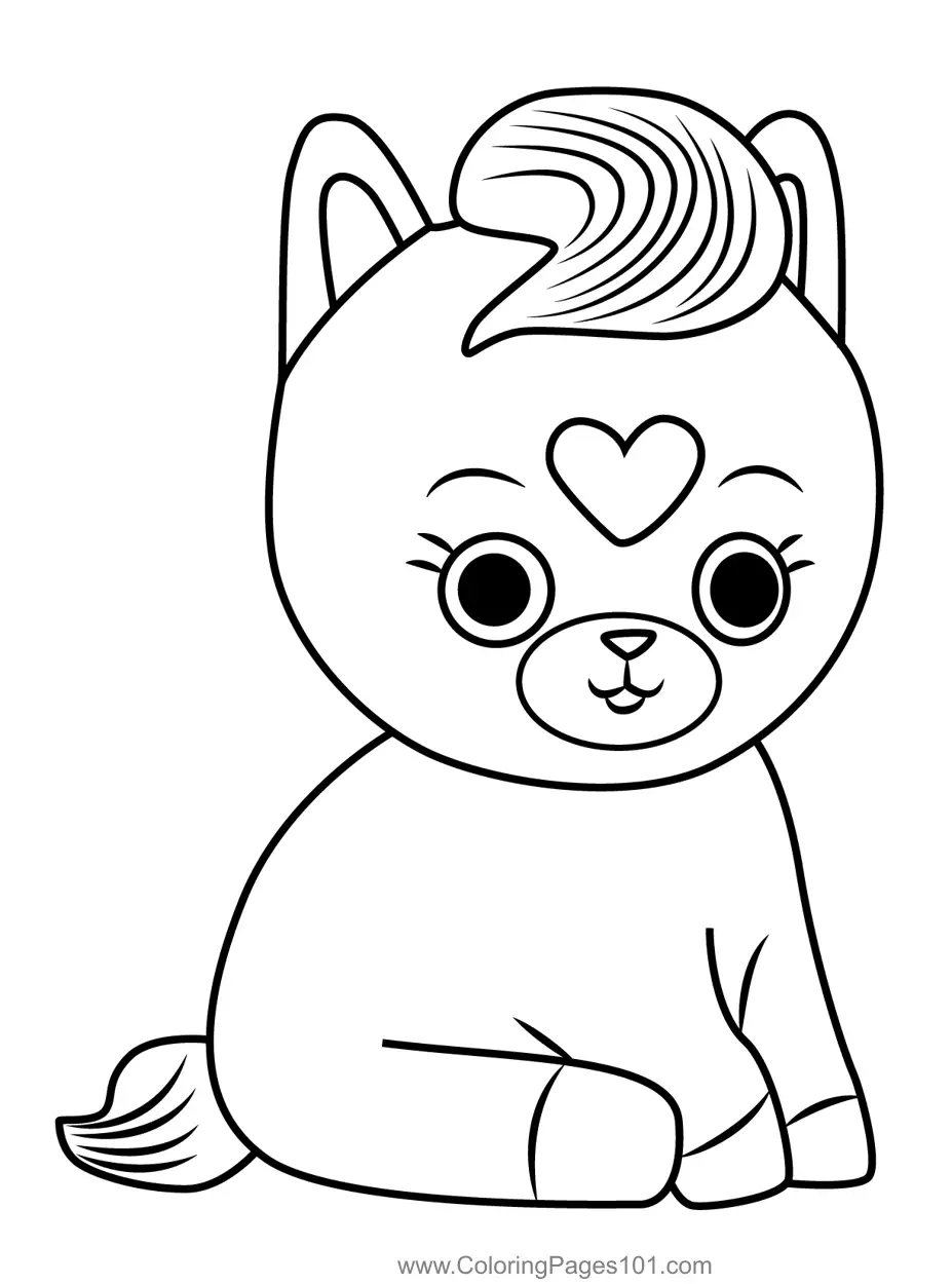 Kico Gabby s Dollhouse Coloring Page For Kids Free Gabby s Dollhouse Printable Coloring Pages Online For Kids ColoringPages101 Coloring Pages For Kids