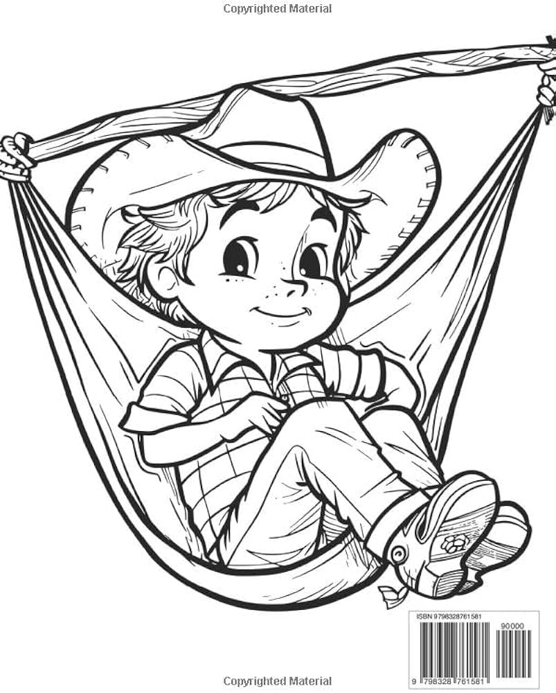 western theme coloring pages