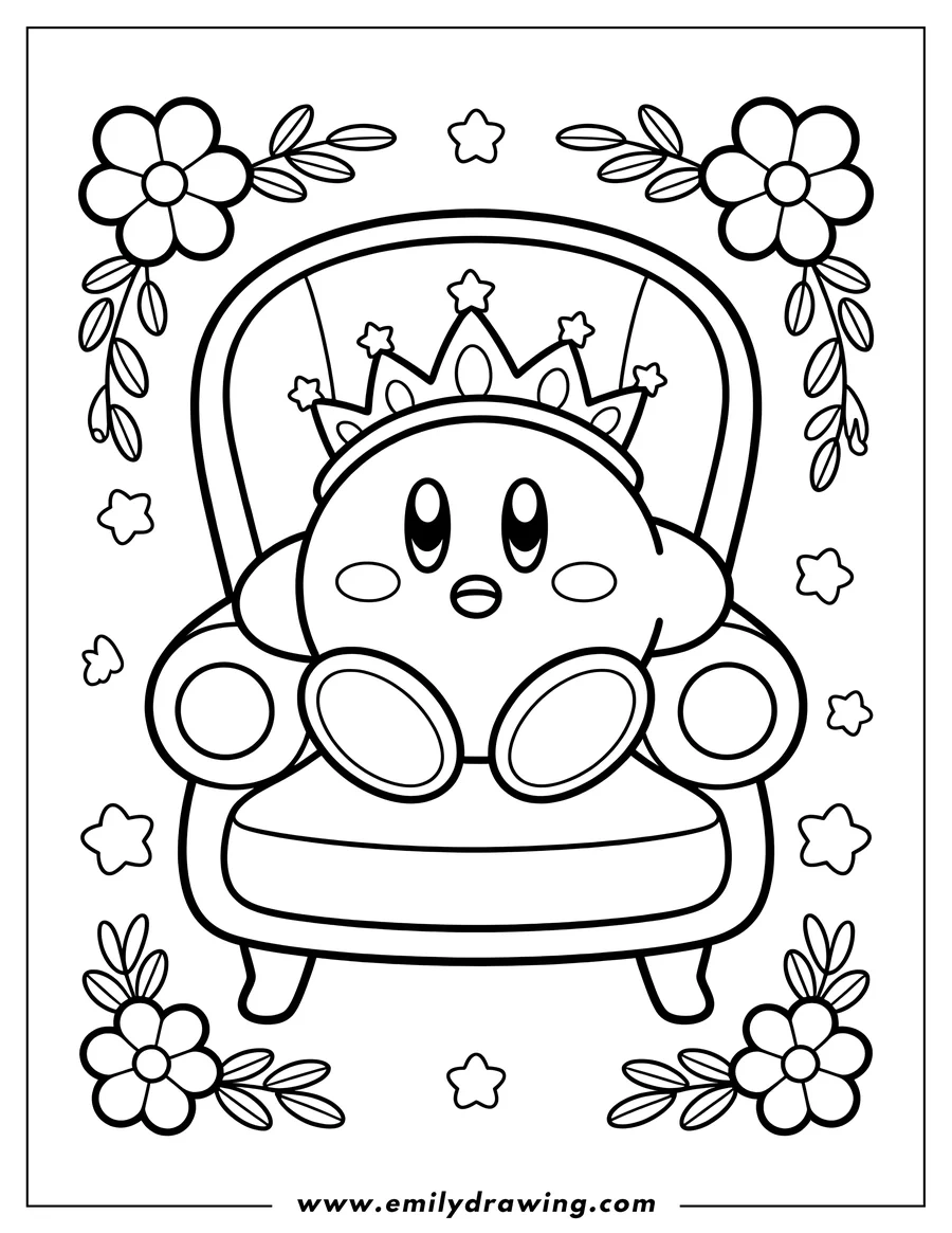 coloring pages of kirby coloring pages of kirby