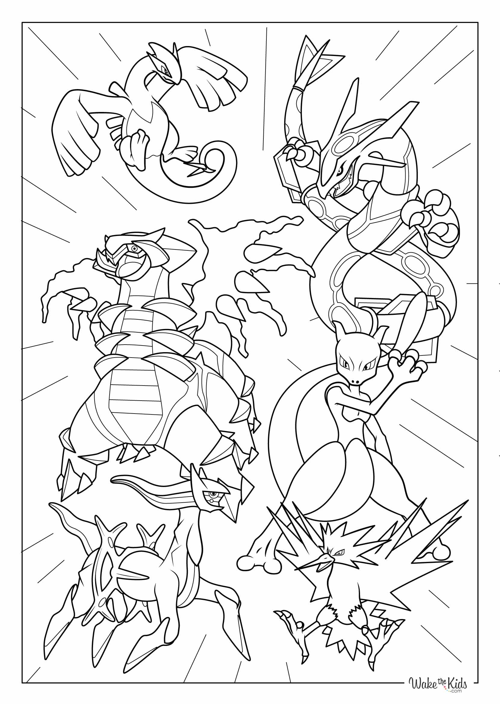 Legendary Pok mon Coloring Pages Free Printable PDFs WakeTheKids