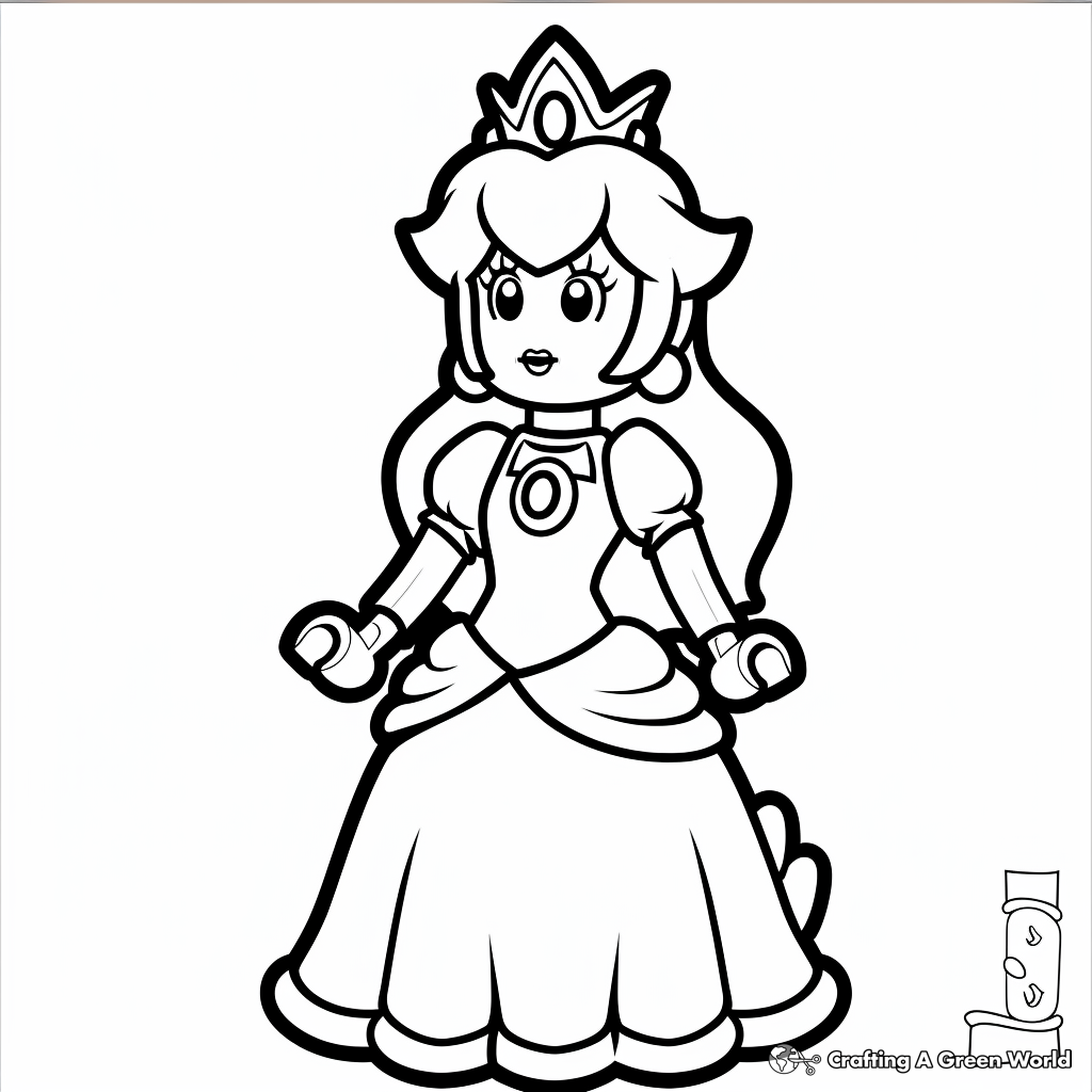 Lego Mario Coloring Pages Free Printable Lego Mario Coloring Pages Free Printable