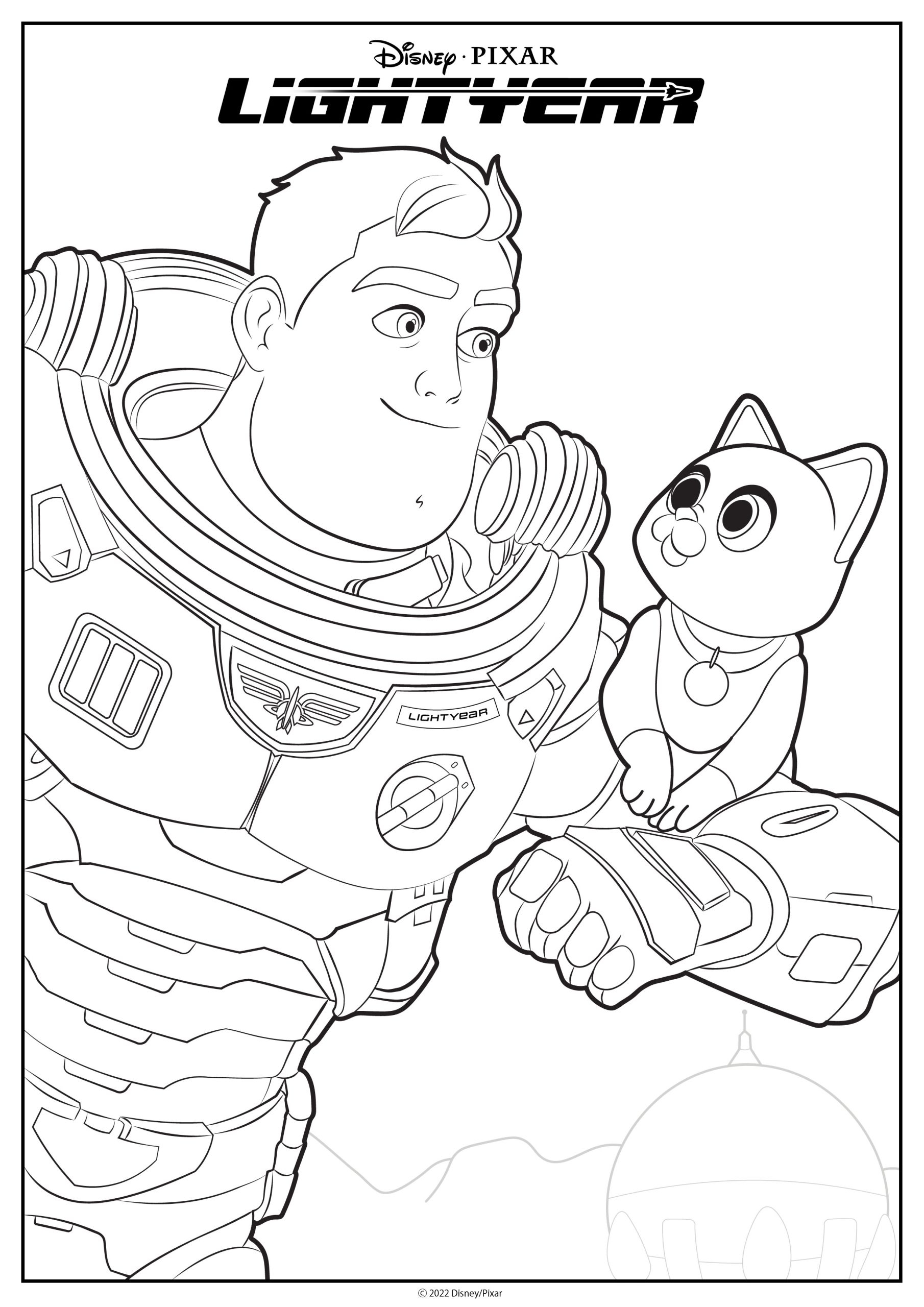 toy story buzz coloring pages